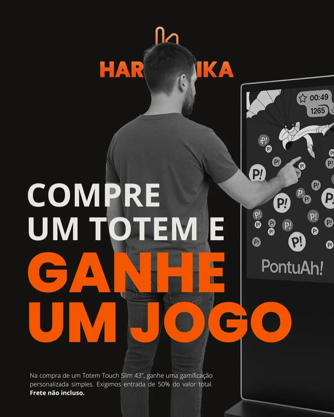Totem Touch com Gamificação: Transforme seu Espaço com Interatividade e Diversão!