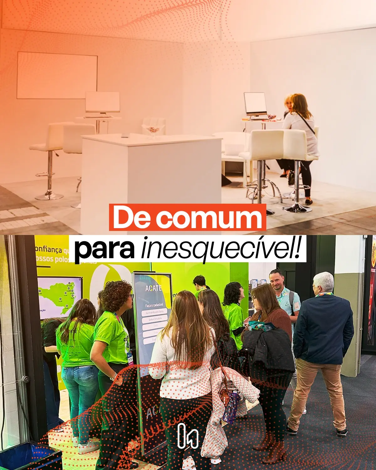 Estande Interativo: Transforme sua Presença em Eventos em uma Experiência Memorável