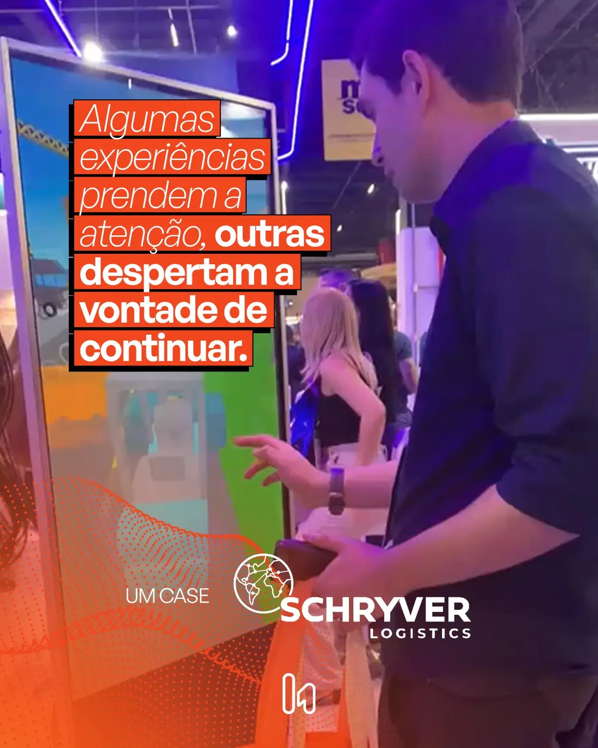 Experiências Interativas em Eventos: O Case Schryver Logistics e o Poder da Gamificação