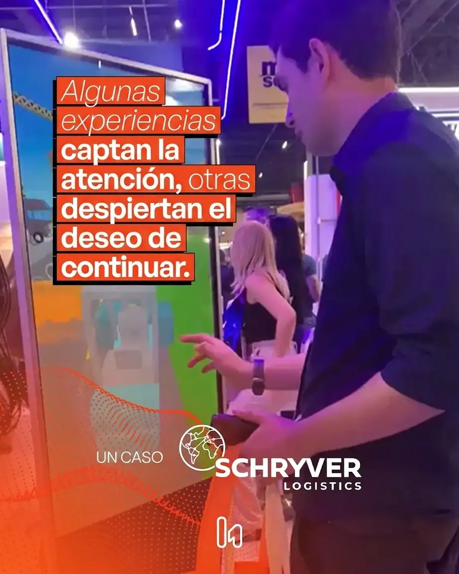 Experiencias Interactivas en Eventos: El Caso Schryver Logistics y el Poder de la Gamificación