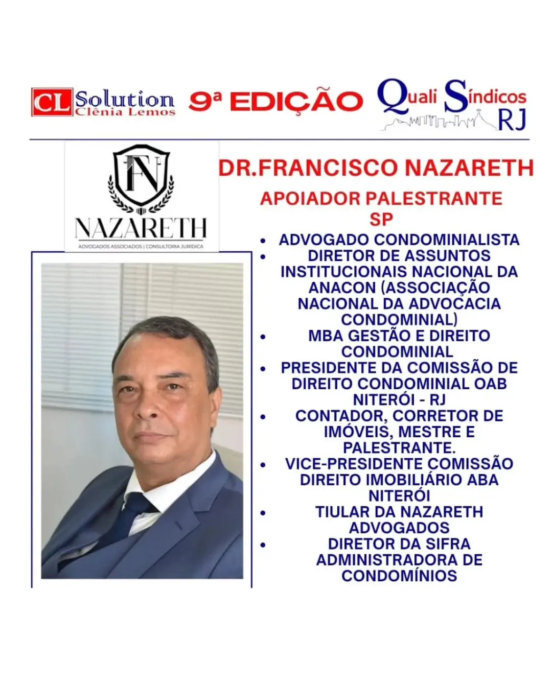 A Importância do Mestre Jurídico no Direito Condominial: Dr. Francisco Nazareth