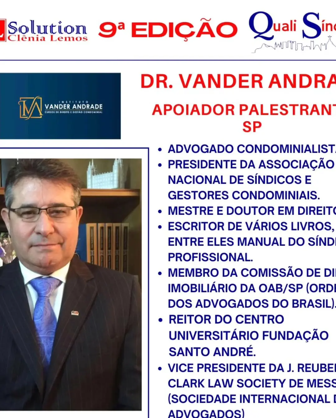 A Importância da Liderança Jurídica no Condomínio: Dr. Vander Andrade como Referência