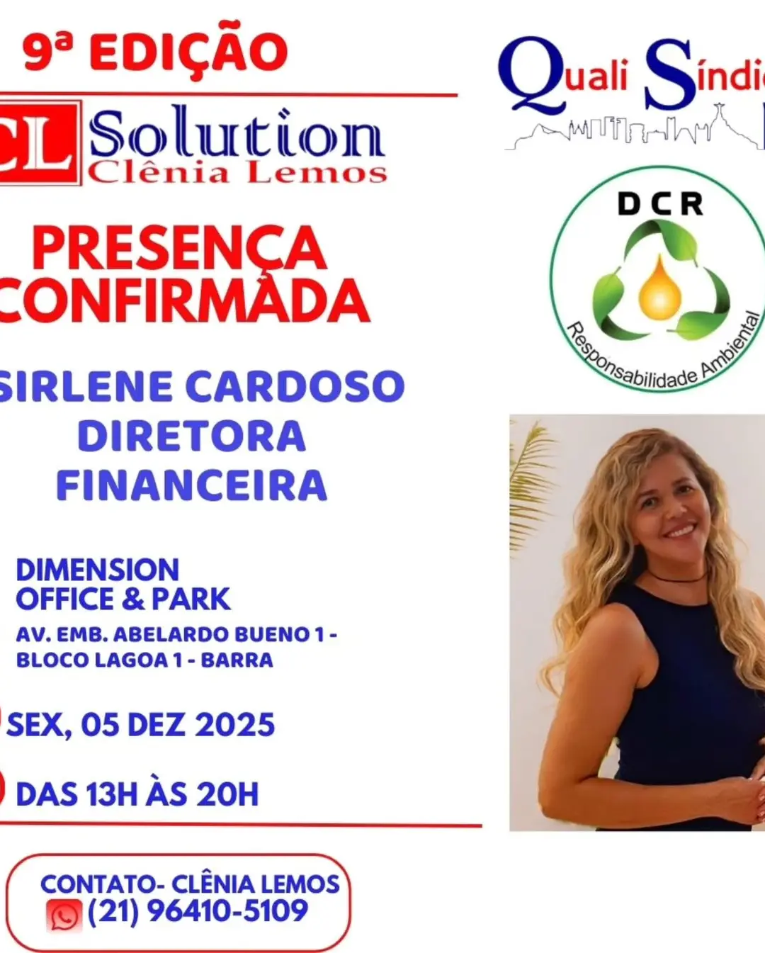 Sirlene Cardoso: Inspiração e Parceria de Sucesso na Gestão Condominial no QUALI SÍNDICOS RJ