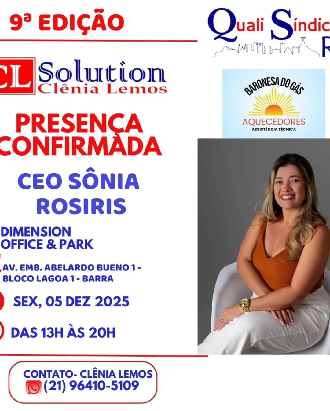 Liderança Feminina e Gestão Condominial de Excelência: Sonia Rosiris e a Baronesa do Gás no Quali Síndicos RJ