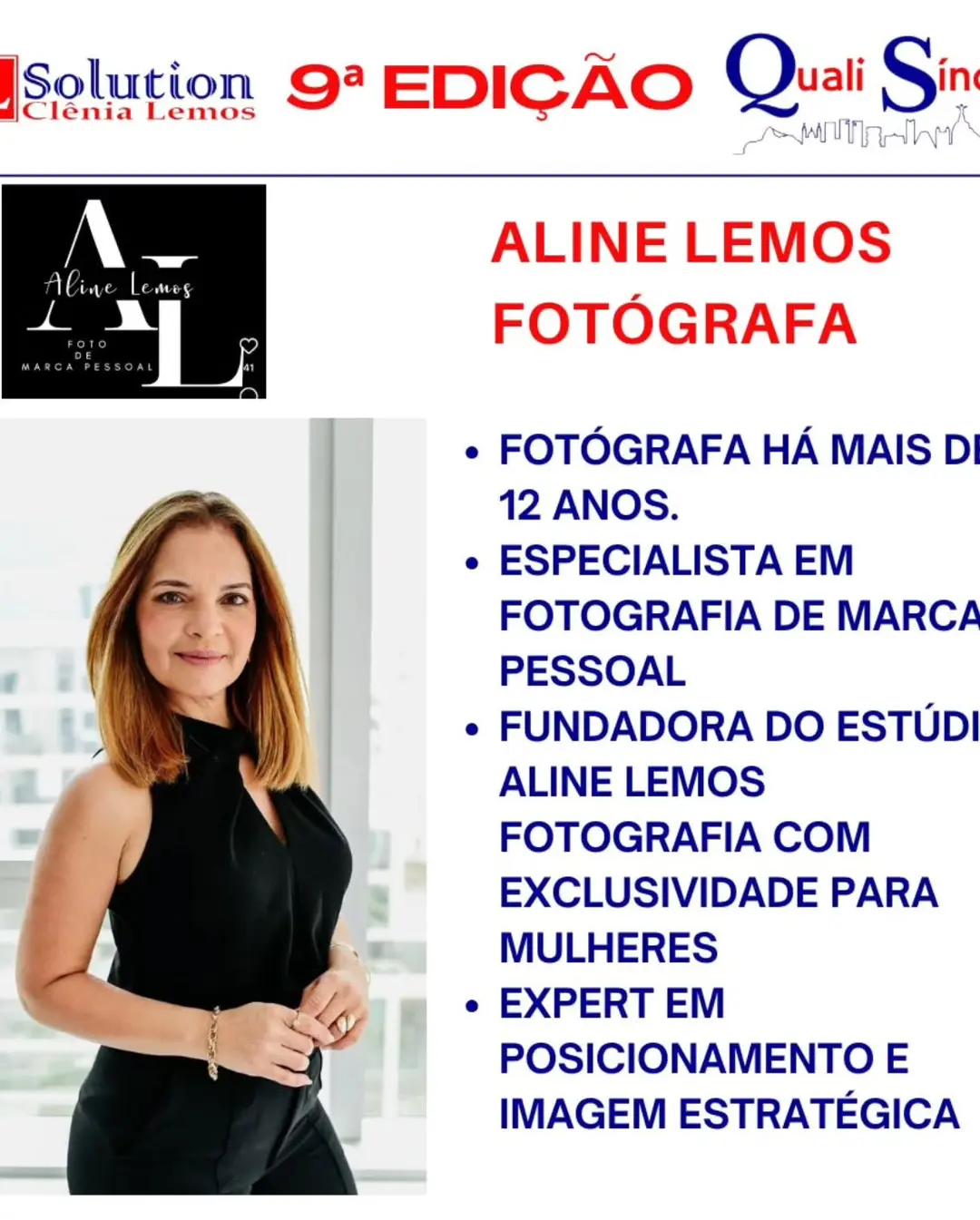 Aline Lemos no Quali Síndicos RJ: A Importância da Imagem Profissional para Síndicos