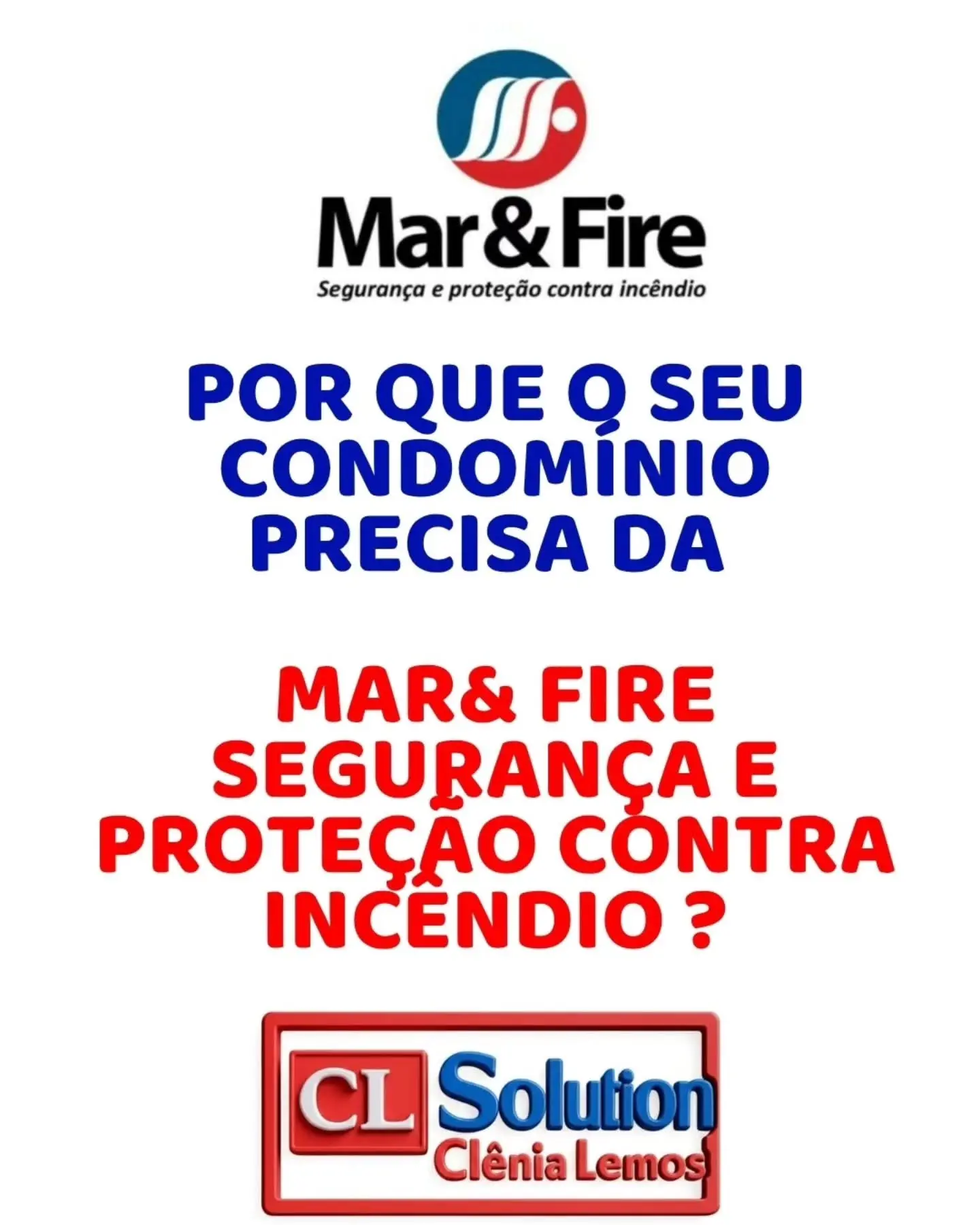 Segurança contra incêndio em condomínios: Mar & Fire no Quali Síndicos RJ