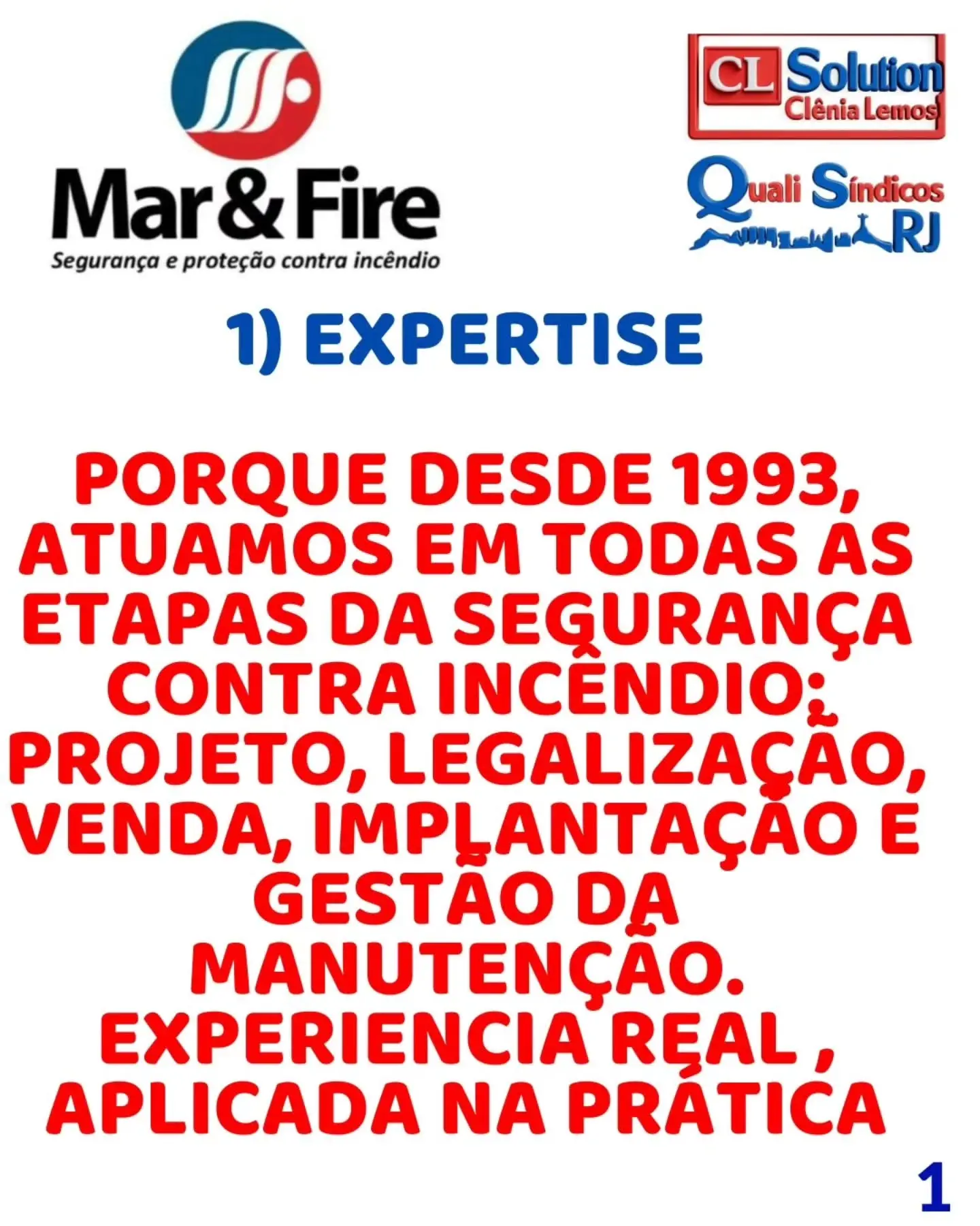 Segurança contra incêndio em condomínios: Mar & Fire no Quali Síndicos RJ