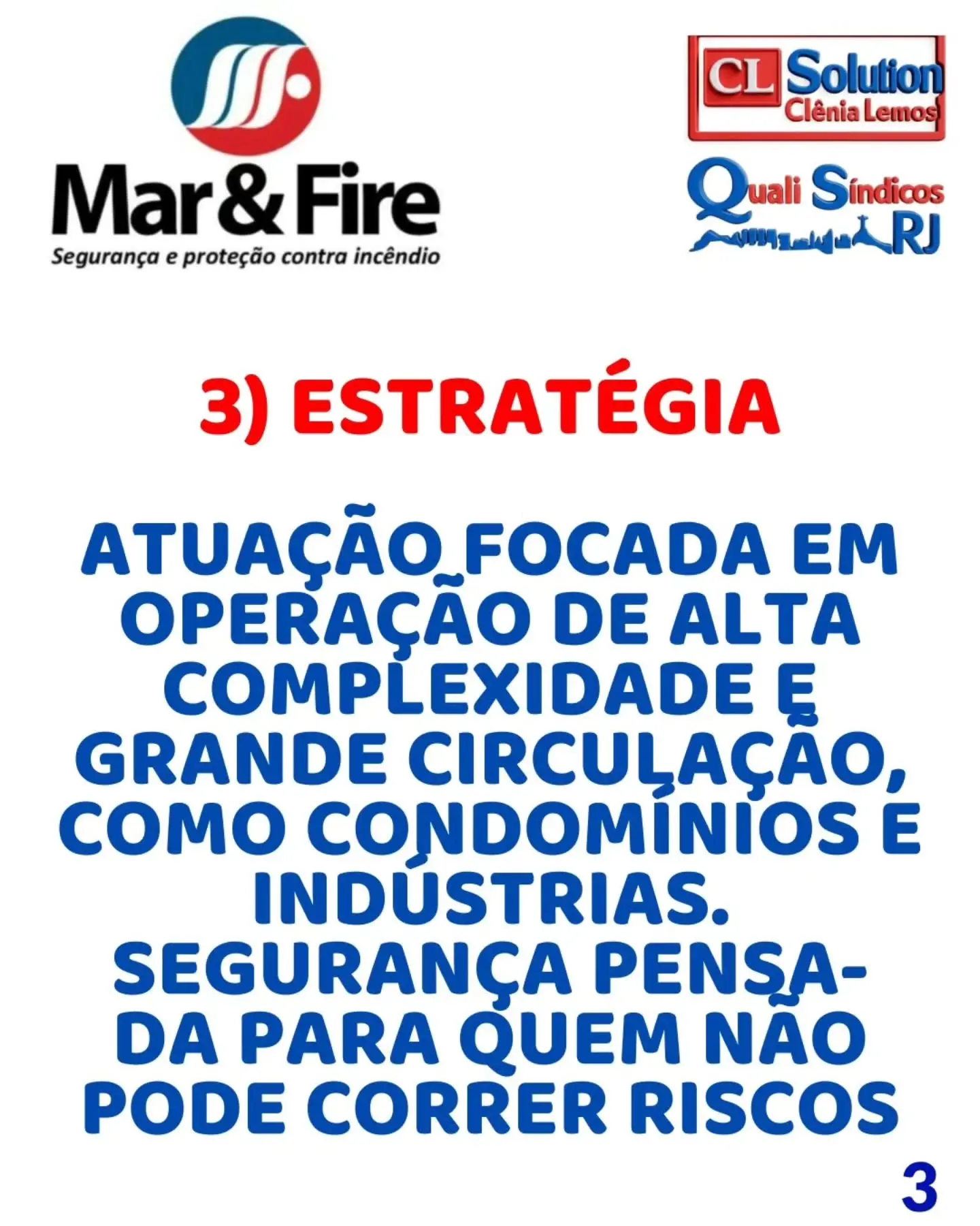 Segurança contra incêndio em condomínios: Mar & Fire no Quali Síndicos RJ