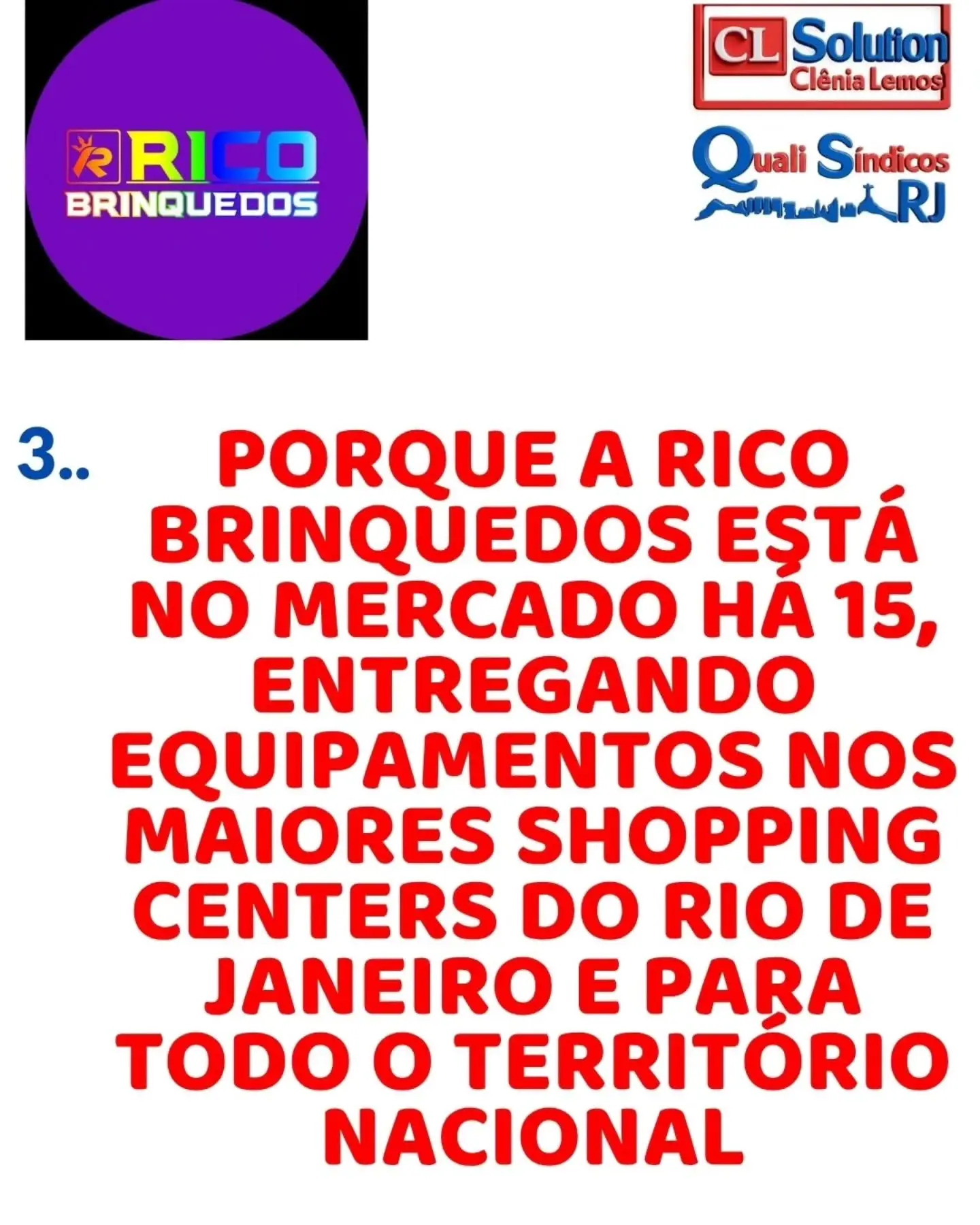 Rico Brinquedos e CL Solution: Parceria de Sucesso em Soluções para Condomínios no Rio de Janeiro