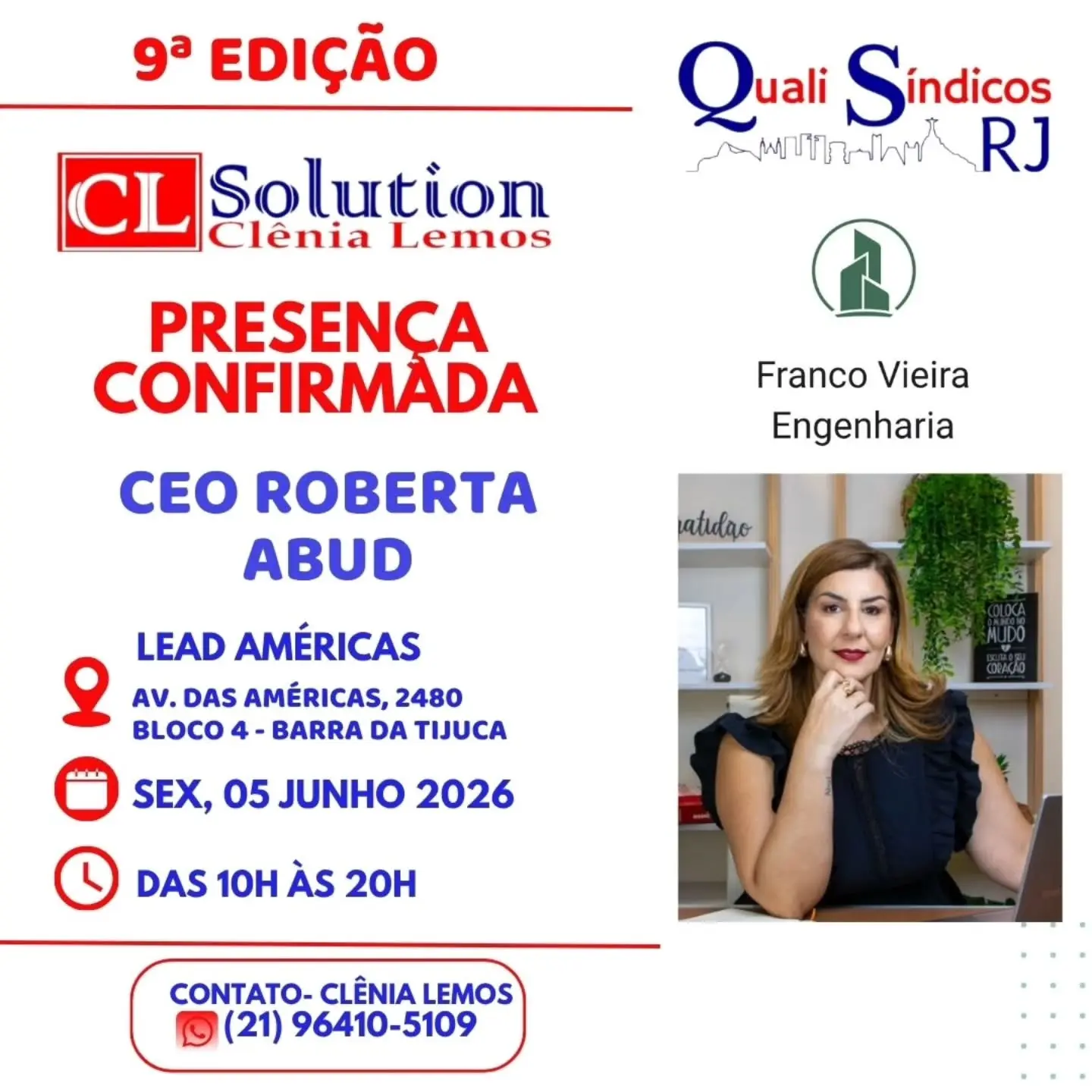 Prepare-se para o Quali Síndicos RJ 2026: Conexão, Aprendizado e Oportunidades no Universo Condominial