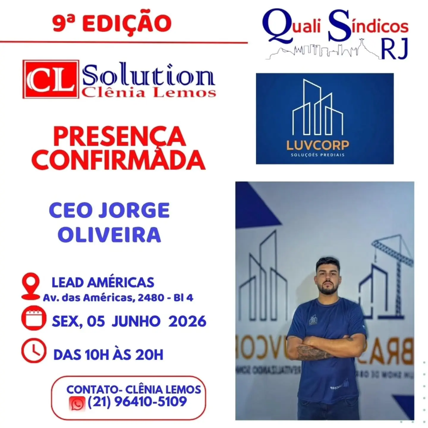 Prepare-se para o Quali Síndicos RJ 2026: Conexão, Aprendizado e Oportunidades no Universo Condominial