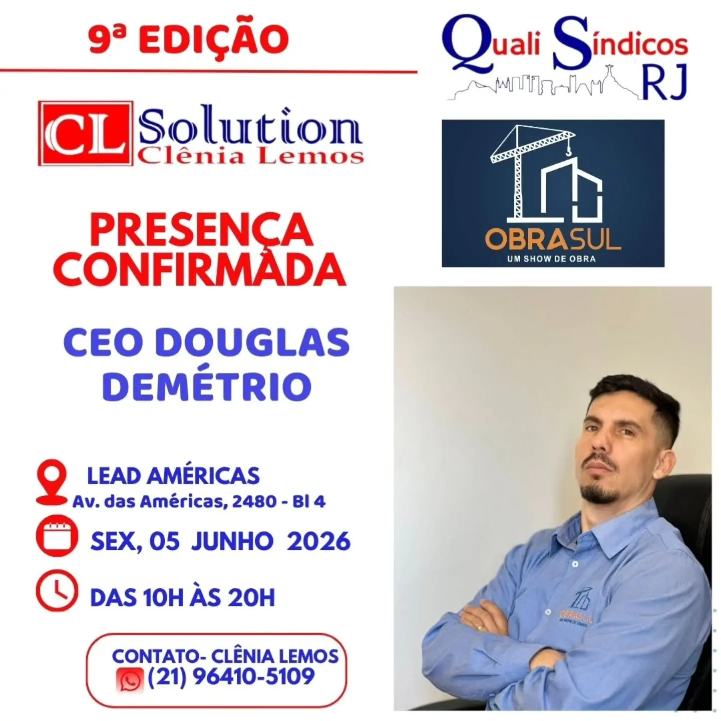 Prepare-se para o Quali Síndicos RJ 2026: Conexão, Aprendizado e Oportunidades no Universo Condominial