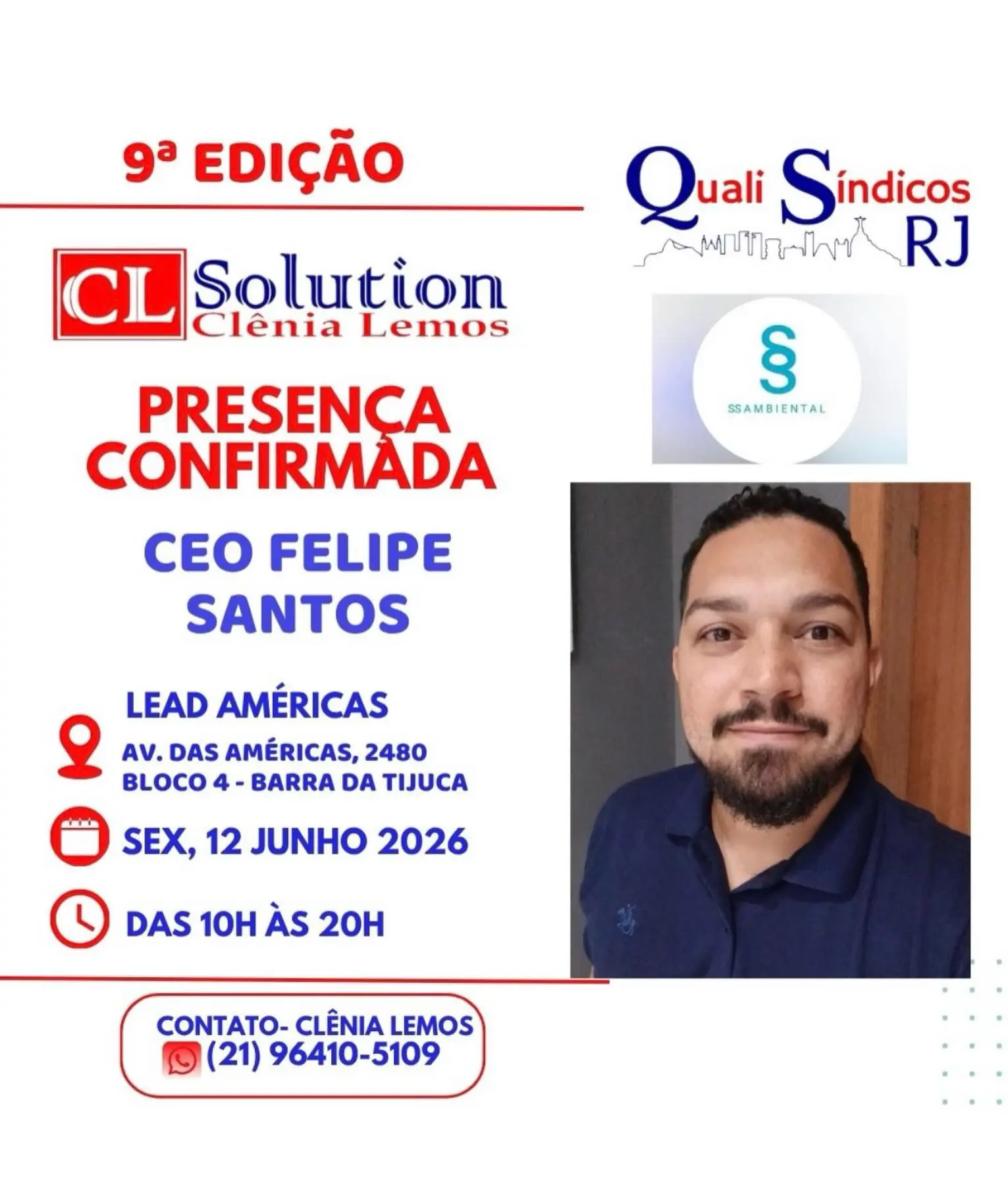 Felipe Santos (SS Ambiental) no Quali Síndicos RJ: Inovação em Gestão Ambiental para Condomínios