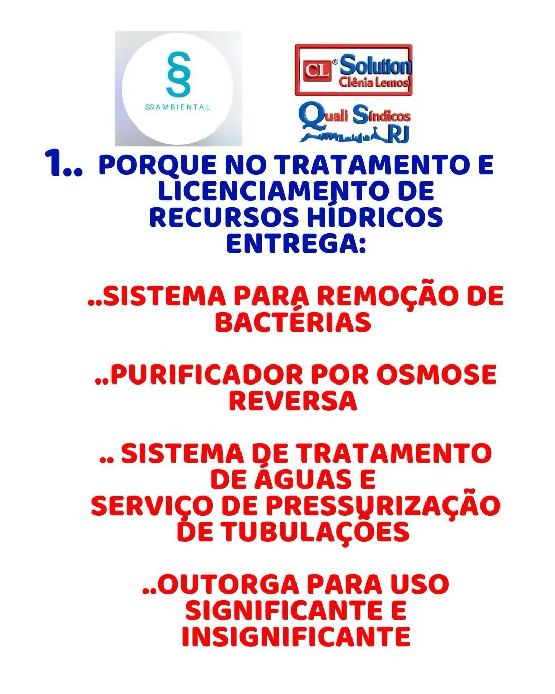 CL Solution e SS Ambiental: Inovação em Qualidade da Água para Condomínios no Quali Síndicos RJ