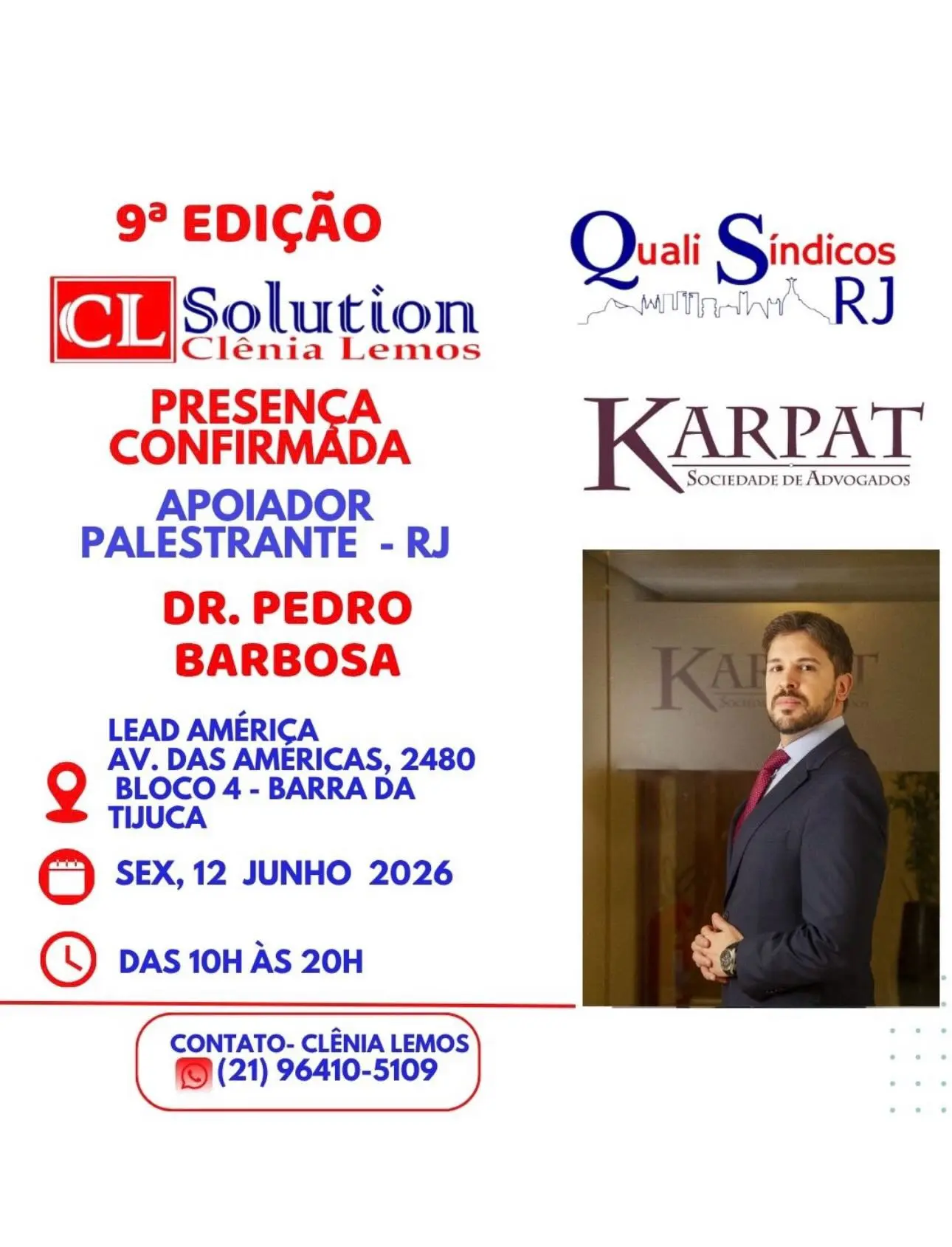 CL Solution Fortalece Parcerias Estratégicas na 9ª Edição Quali Síndicos RJ
