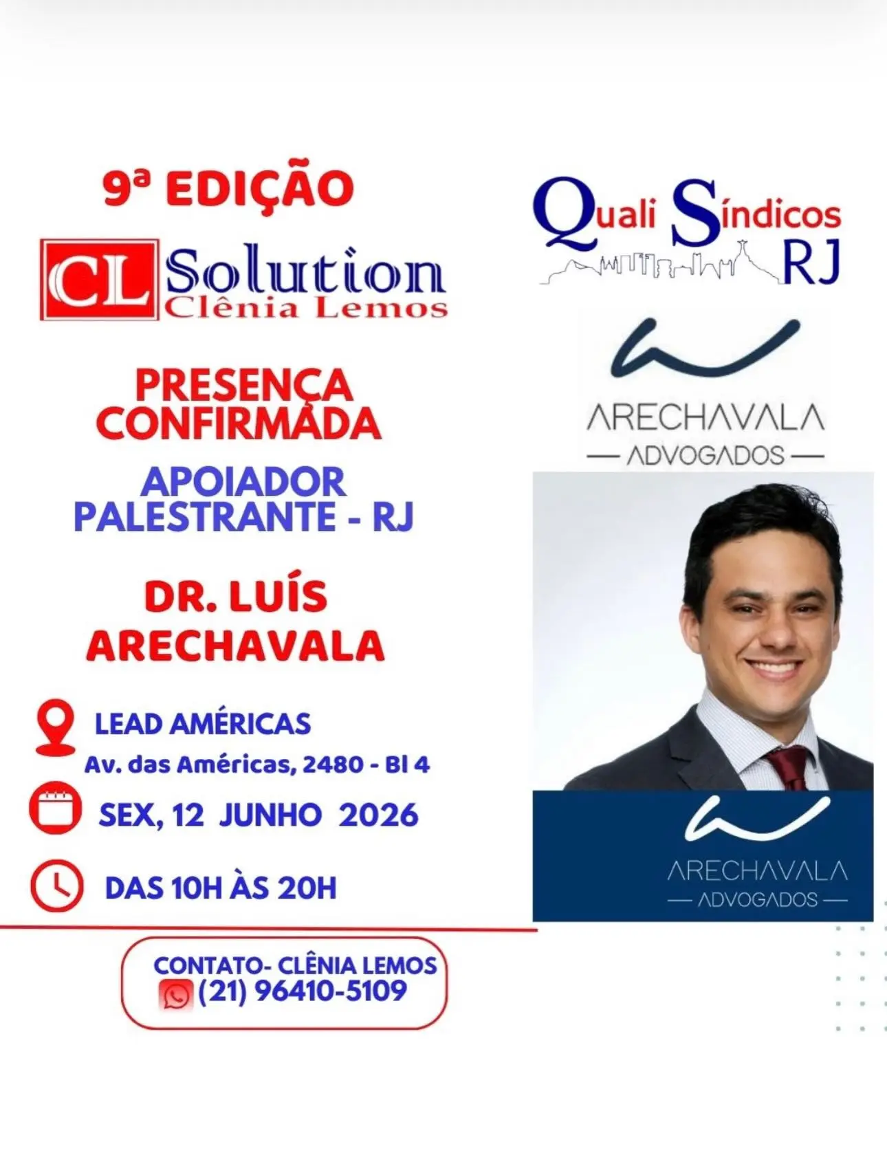 CL Solution Fortalece Parcerias Estratégicas na 9ª Edição Quali Síndicos RJ