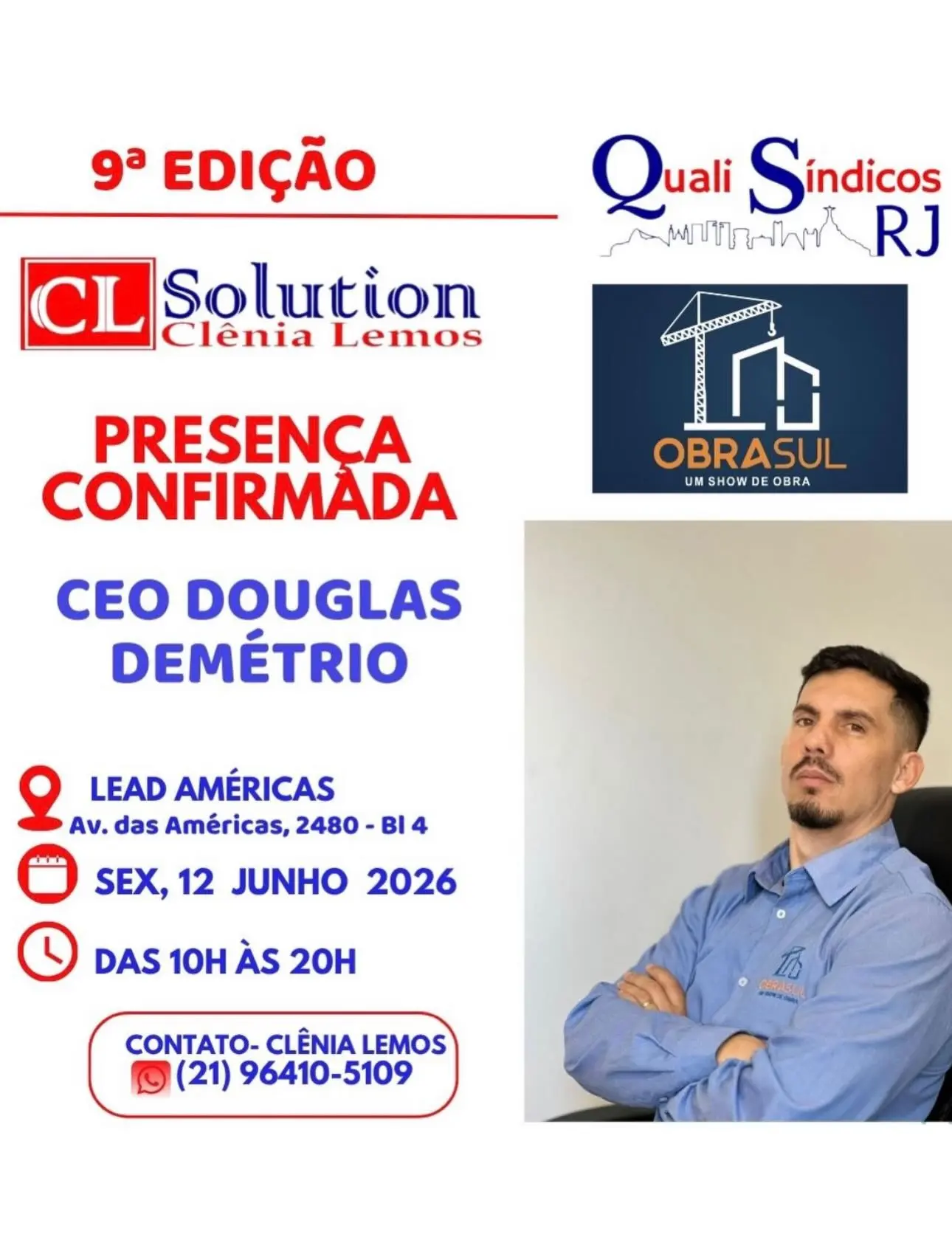 CL Solution Fortalece Parcerias Estratégicas na 9ª Edição Quali Síndicos RJ
