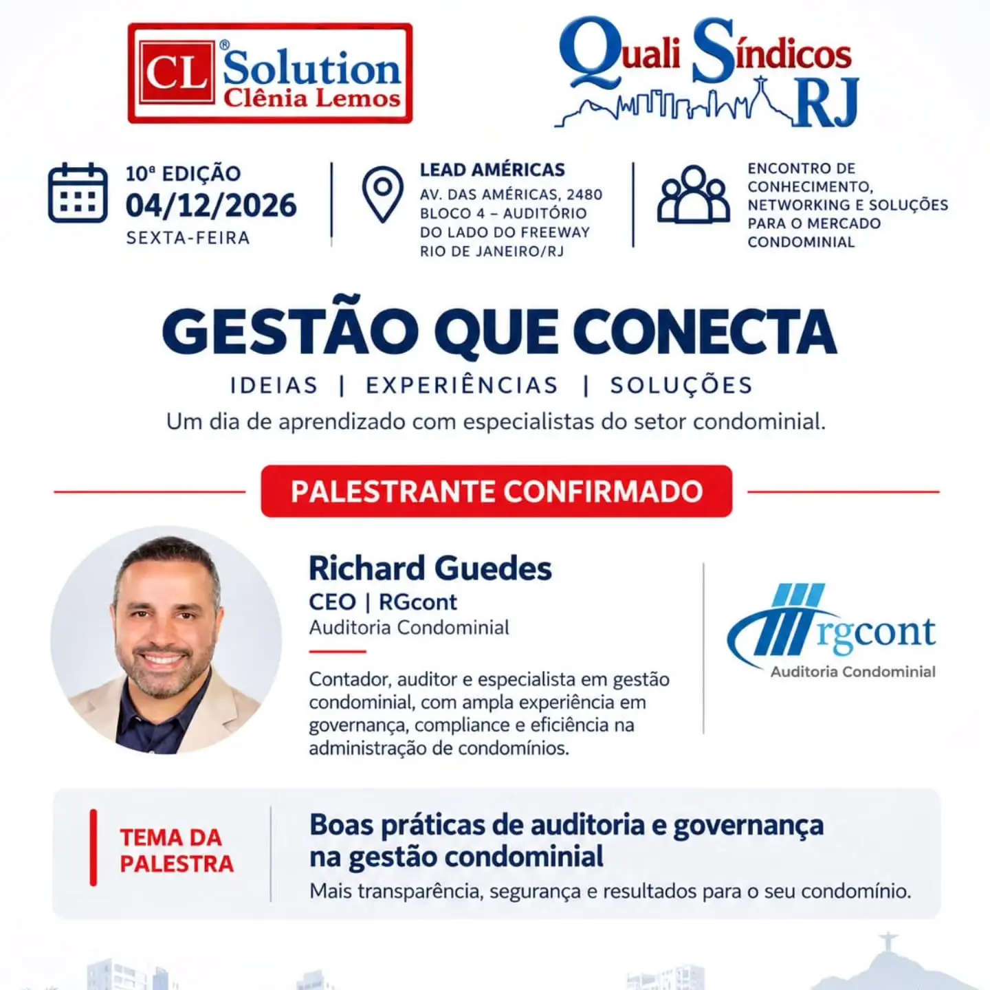 Richard Guedes no 10º Quali Síndicos RJ: Desvendando a Auditoria e Governança Condominial