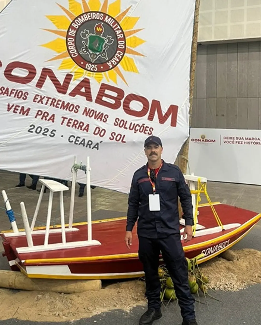 Sargento de Torres Inova em Congresso Nacional com Exercícios Respiratórios para Bombeiros
