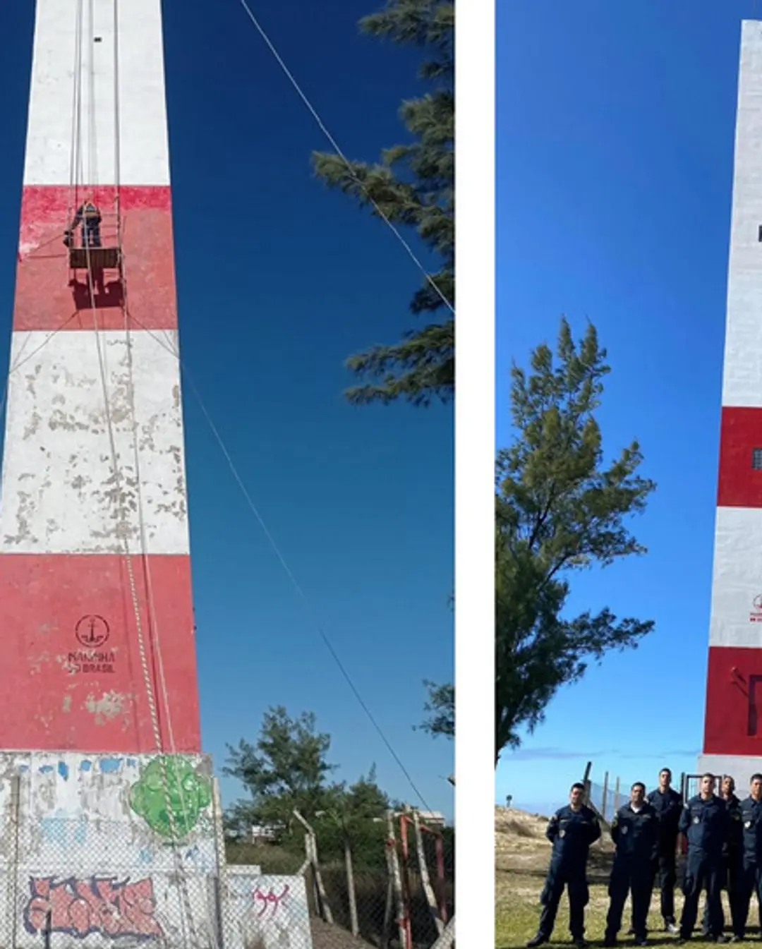Farol de Arroio do Sal Recebe Manutenção para Garantir a Segurança de Turistas e Moradores