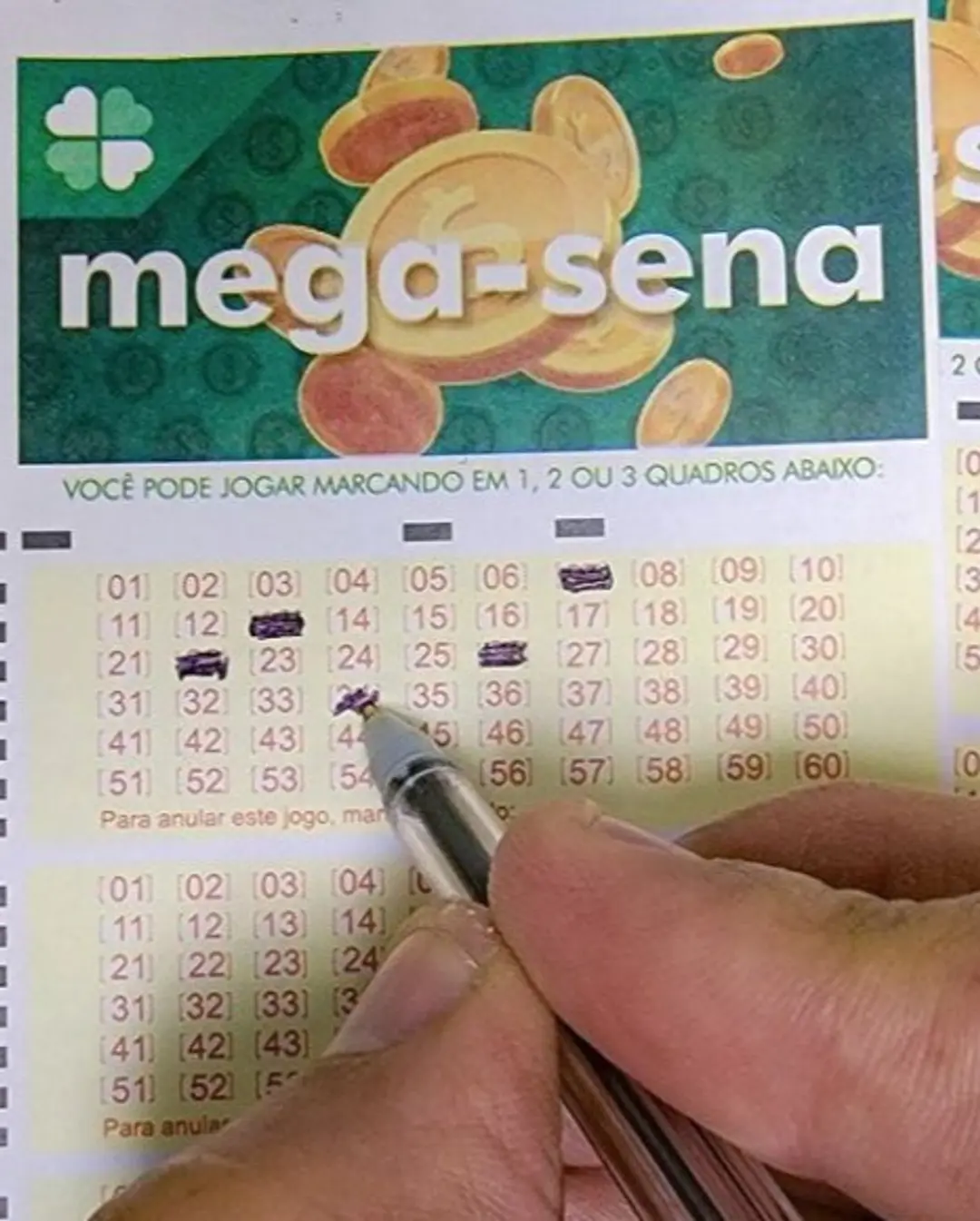 Mega-Sena acumula e prêmio principal dispara para R$ 55 milhões