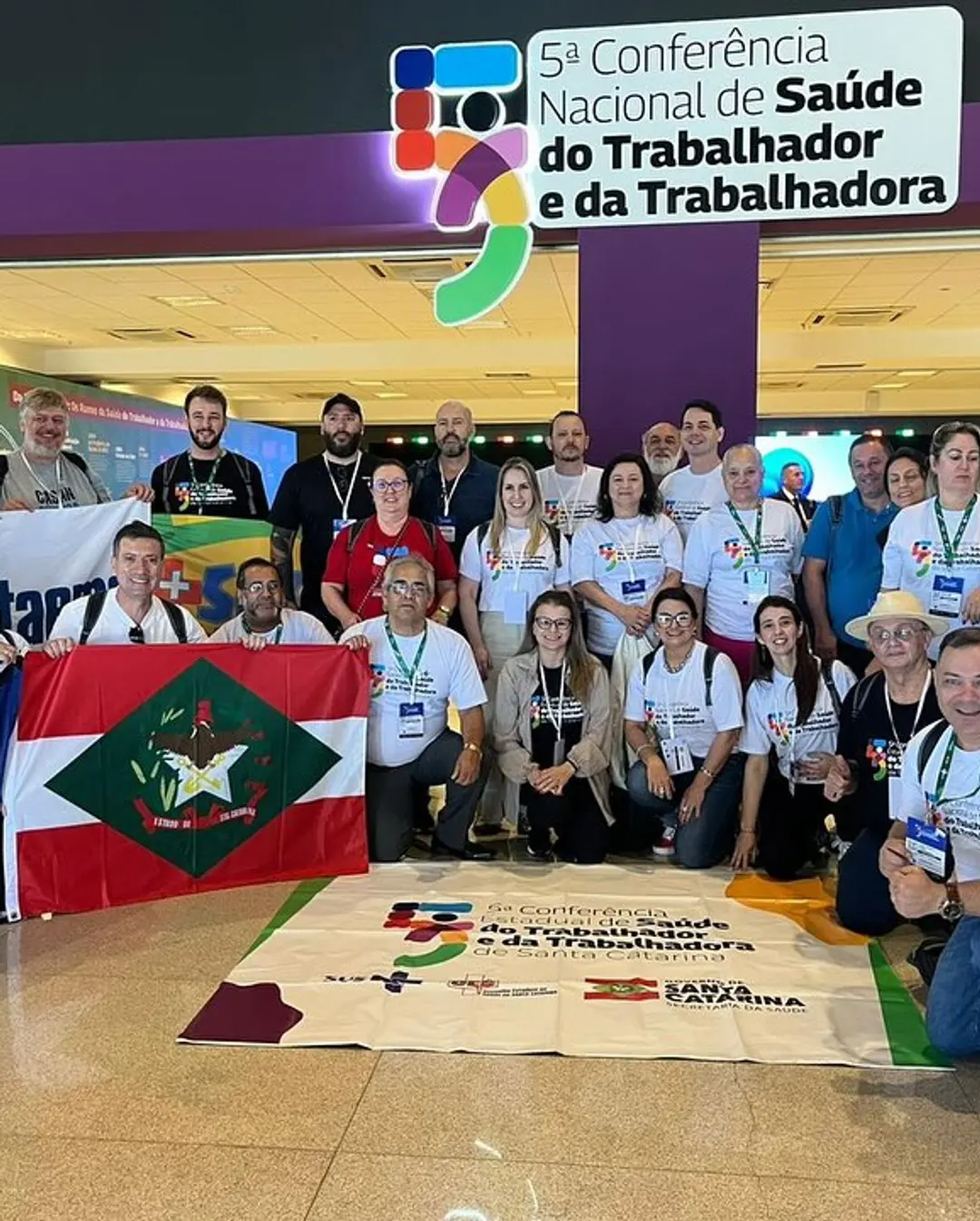Ermo Presente na 5ª Conferência Nacional de Saúde do Trabalhador e da Trabalhadora