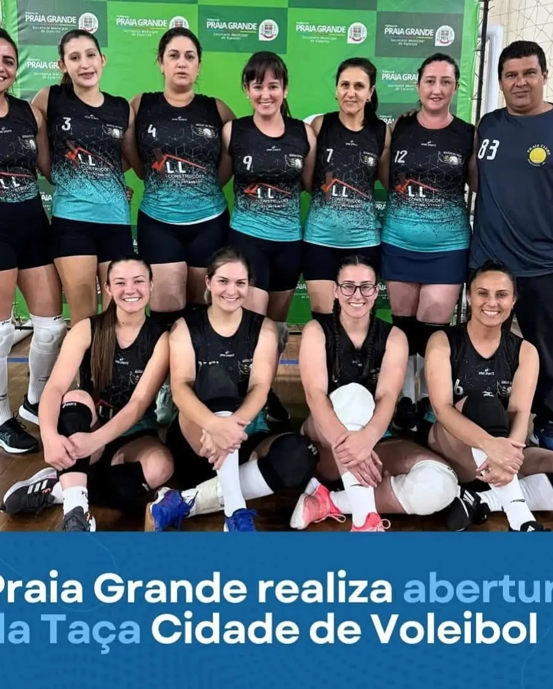Taça Cidade de Voleibol agita Praia Grande com abertura no Ginásio Jairo dos Reis