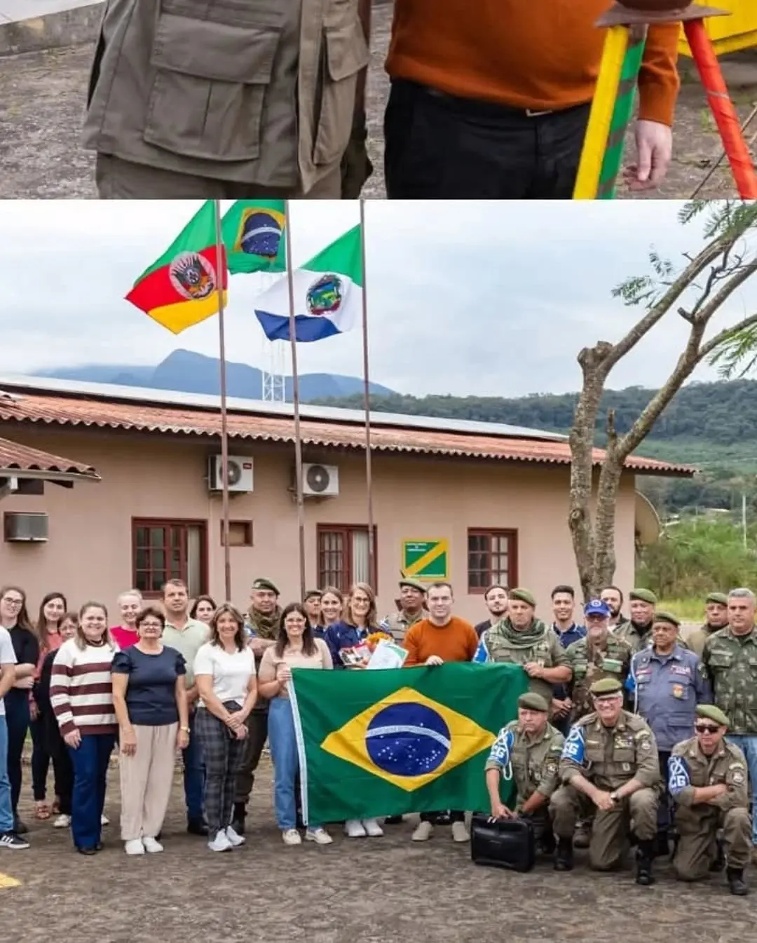 Morrinhos do Sul Celebra o Fogo Simbólico da Pátria e Homenageia Servidora