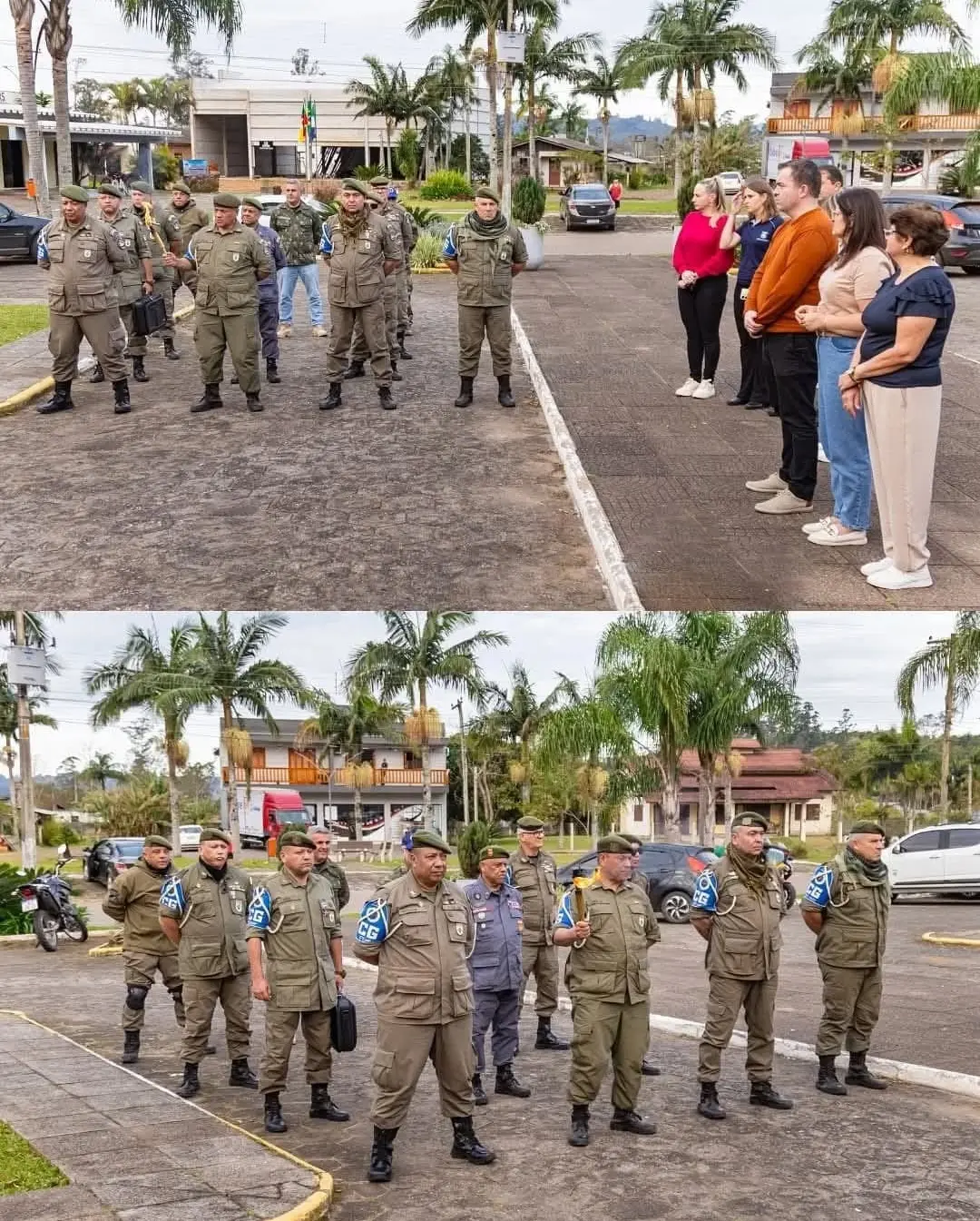 Morrinhos do Sul Celebra o Fogo Simbólico da Pátria e Homenageia Servidora