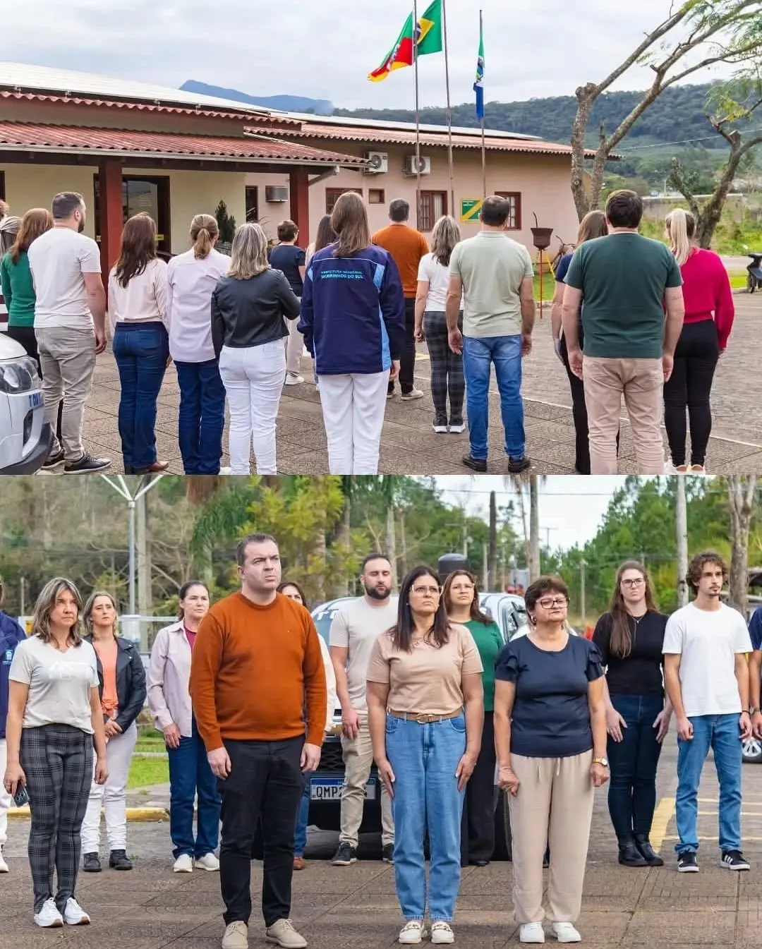 Morrinhos do Sul Celebra o Fogo Simbólico da Pátria e Homenageia Servidora