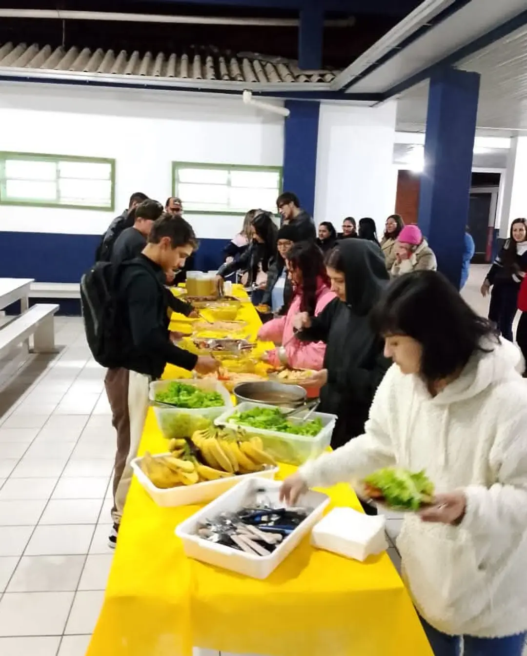EJA de Timbé do Sul promove aula sobre alimentação saudável e exercícios físicos