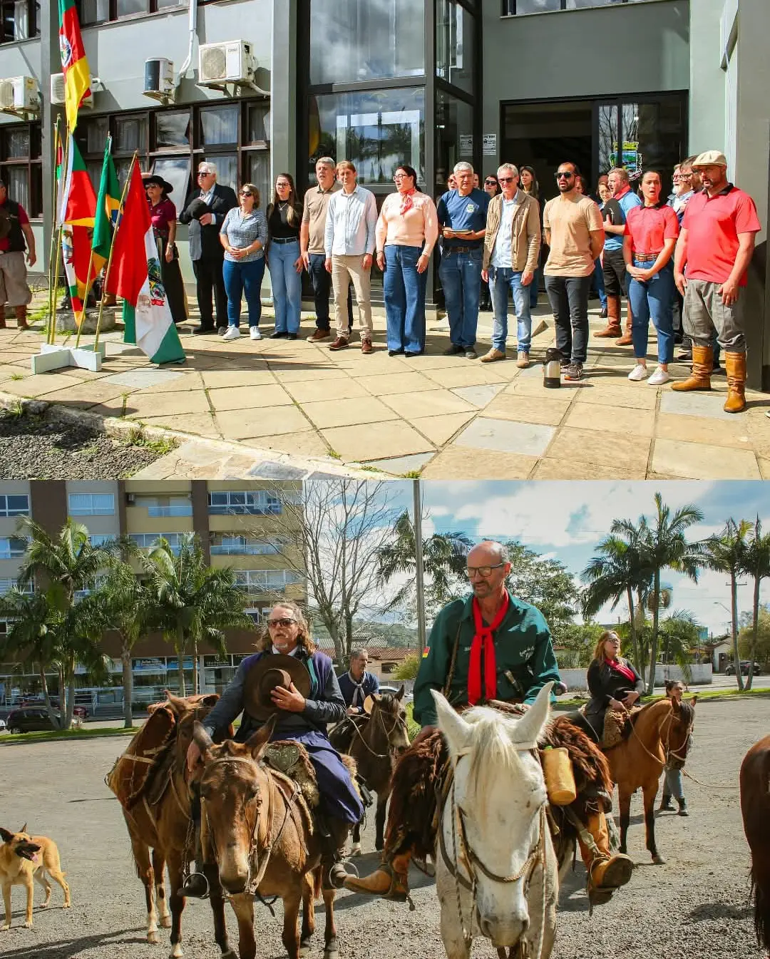 Três Cachoeiras Celebra a Chegada da Chama Crioula e Abertura da Semana Farroupilha 2025