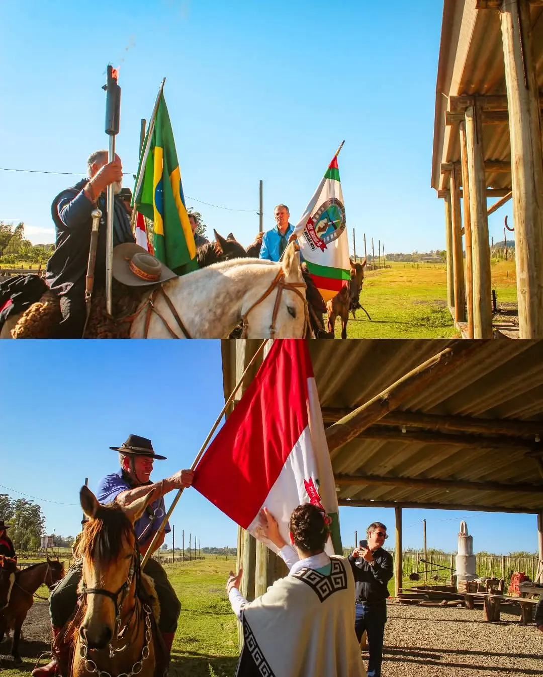 Três Cachoeiras Celebra a Chegada da Chama Crioula e Abertura da Semana Farroupilha 2025