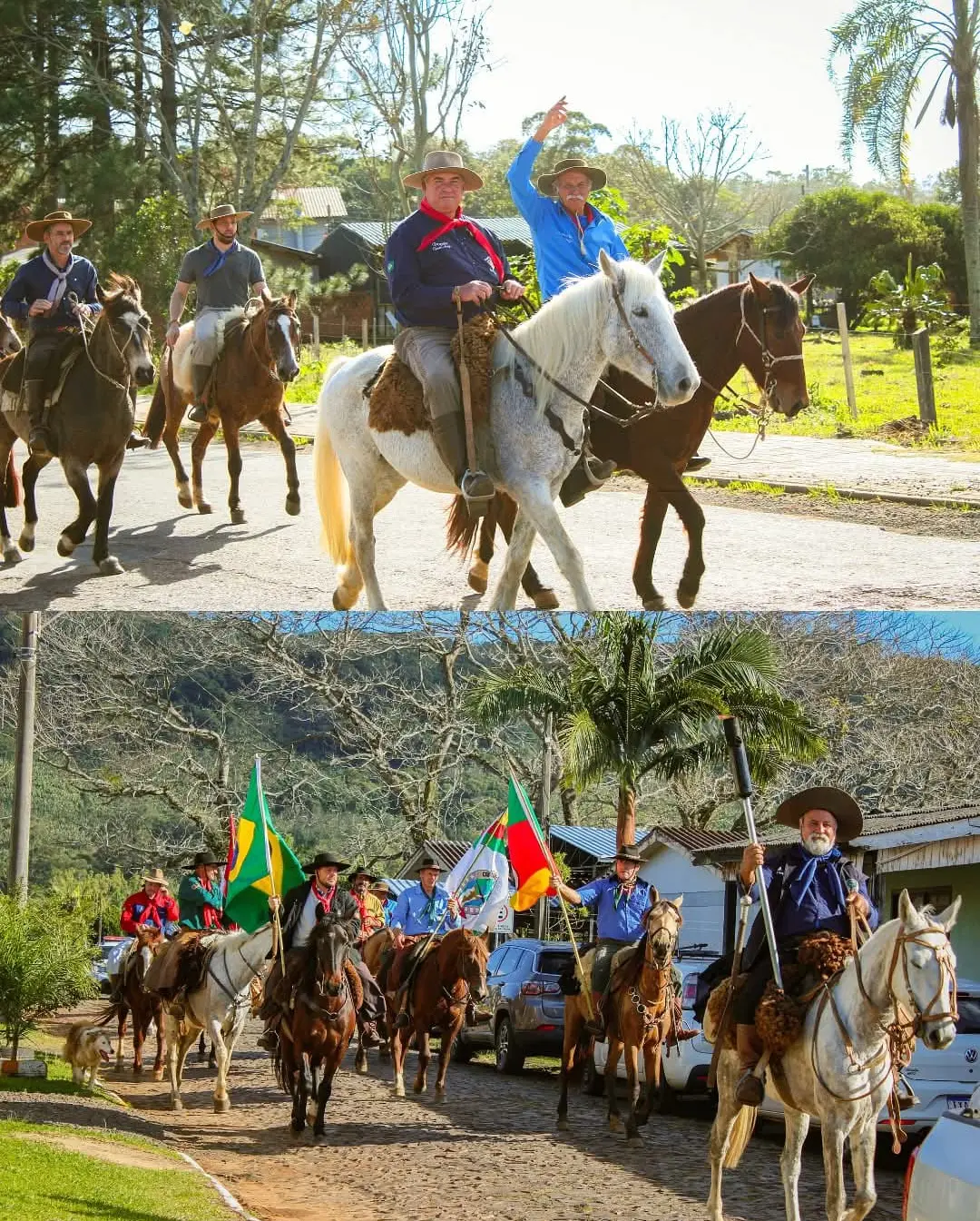 Três Cachoeiras Celebra a Chegada da Chama Crioula e Abertura da Semana Farroupilha 2025