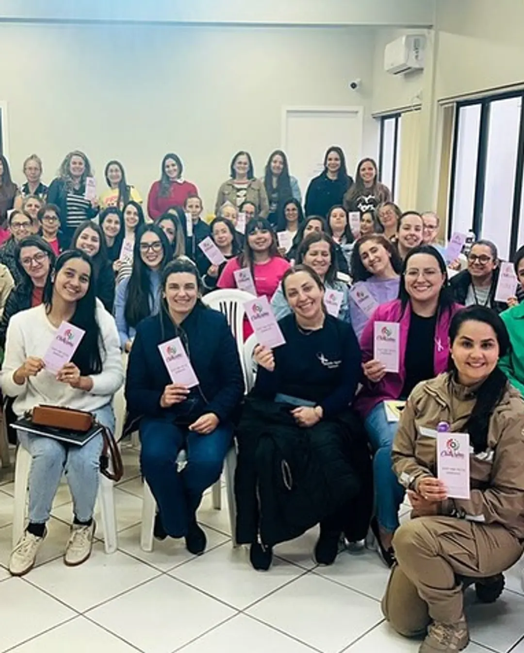 Santa Rosa do Sul promove ação em alusão ao Agosto Lilás de proteção à mulher