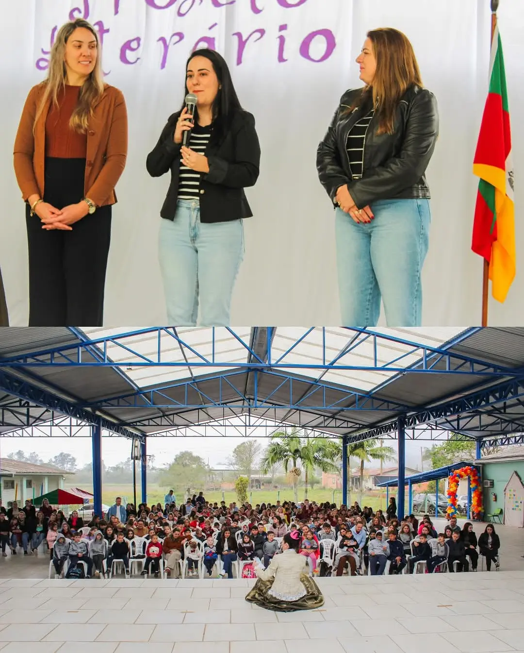 Escritora Gleice Santos Apresenta Projeto Literário 'Fofa, Fiapo e o Vagalume' em Morrinhos do Sul