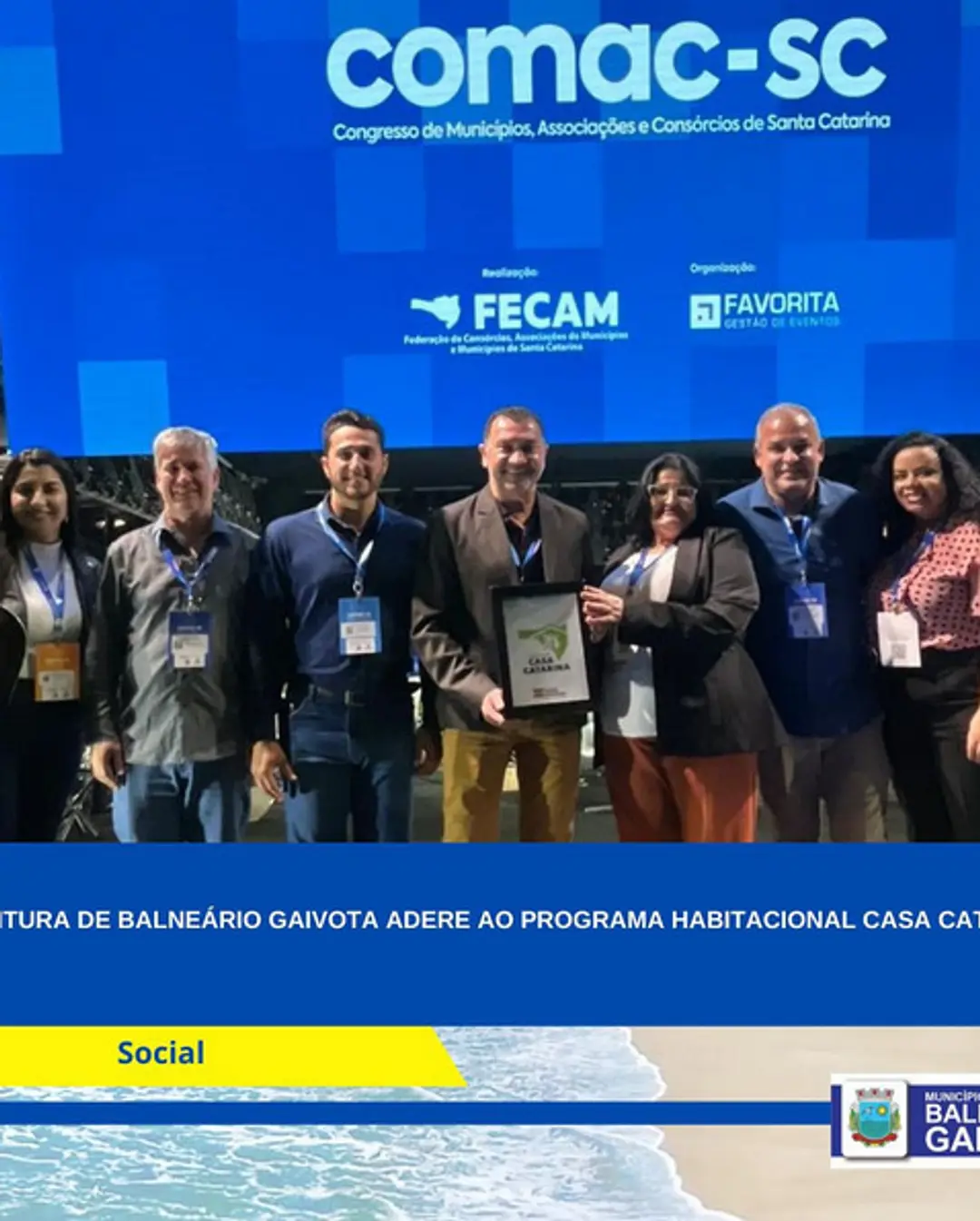 Balneário Gaivota Aderi ao Programa Casa Catarina para Ampliar Acesso à Moradia