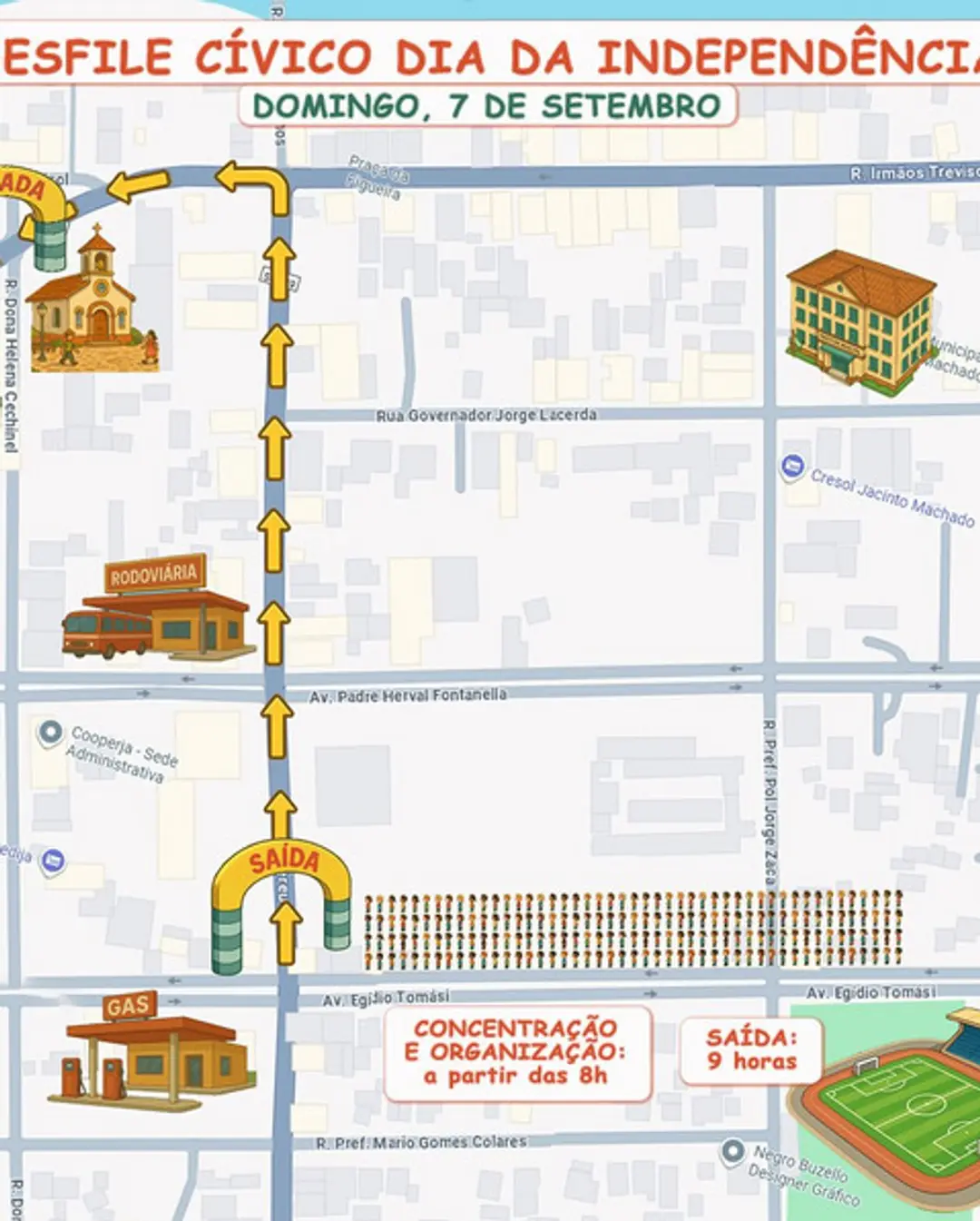 Jacinto Machado Celebra o Dia da Independência com Grande Festa da Pátria