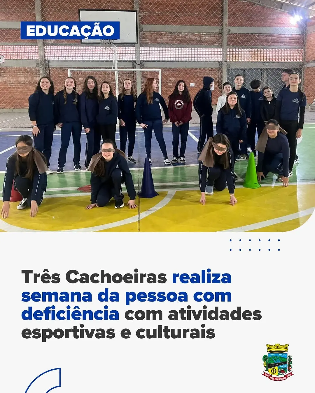 Três Cachoeiras promove Semana da Pessoa com Deficiência com atividades de inclusão