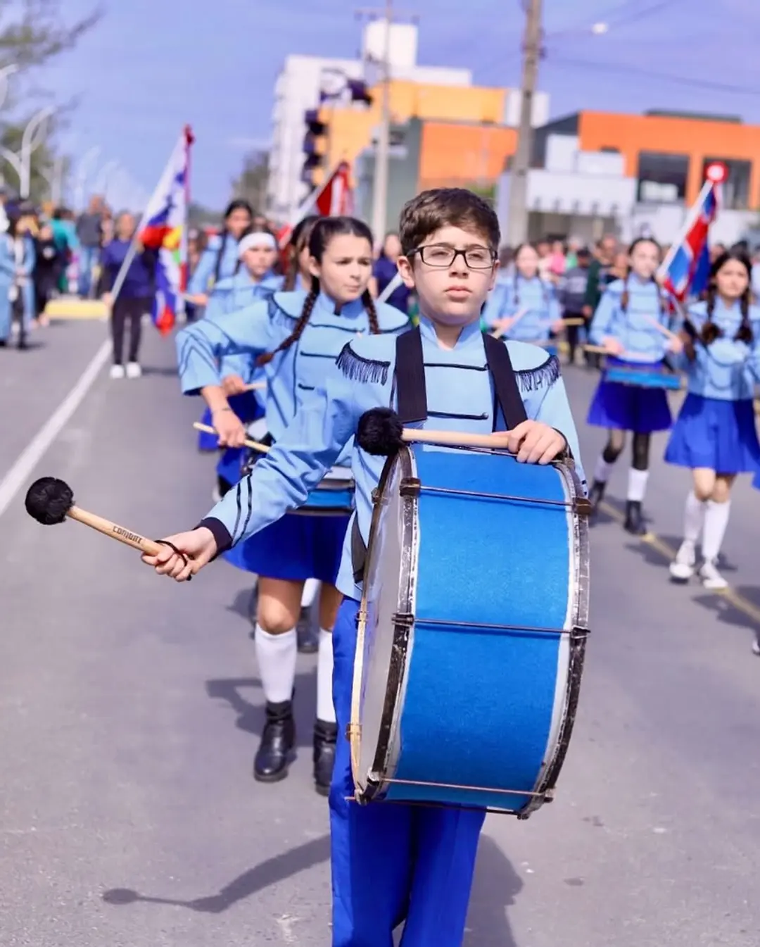 Balneário Gaivota Celebra Independência do Brasil com Desfile Cívico Marcante