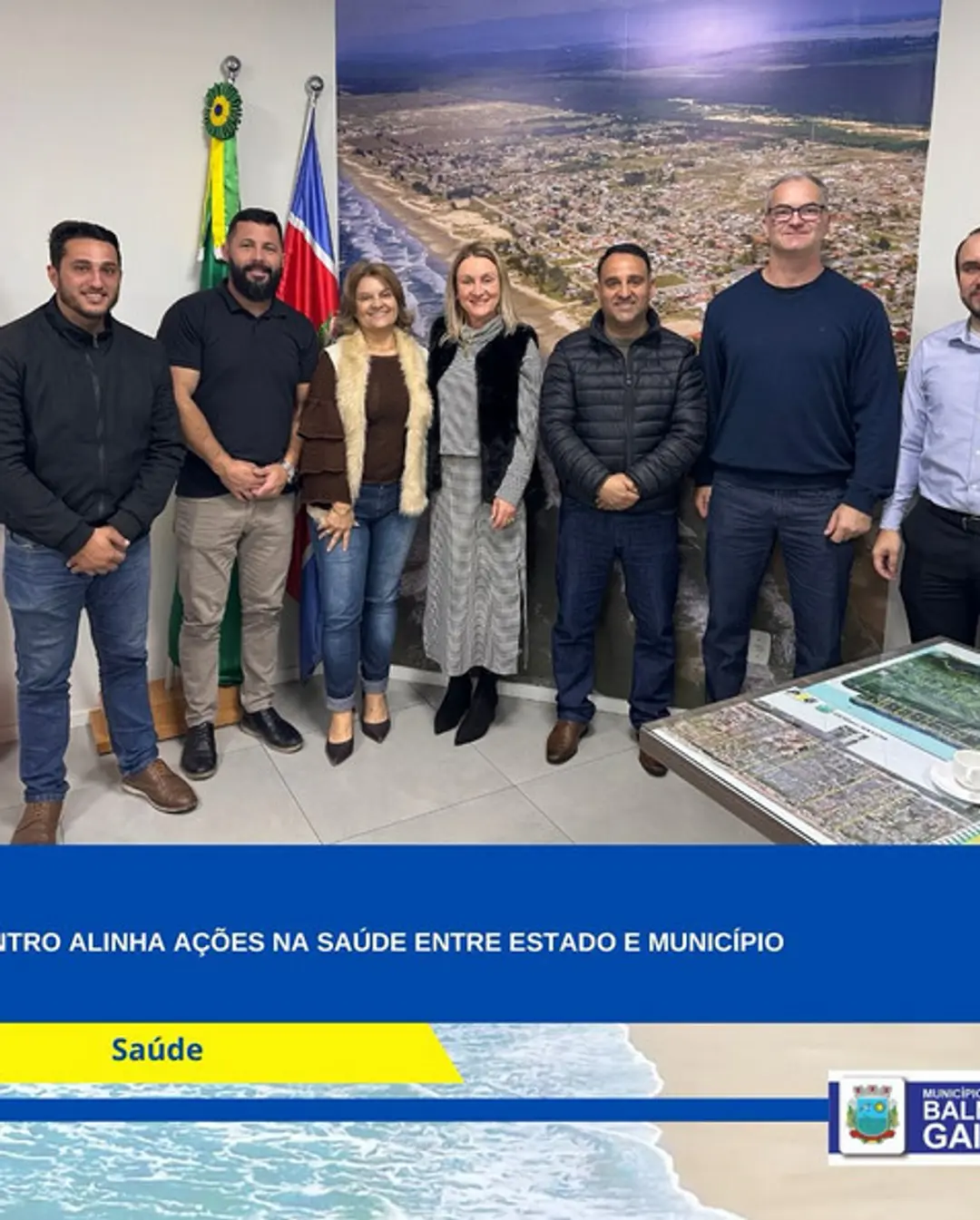 Balneário Gaivota Fortalece Saúde Municipal com Apoio do Estado