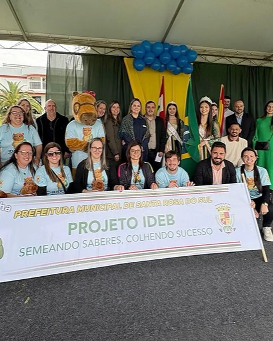 Santa Rosa do Sul Celebra a Independência com Desfile Cívico e Presença de Mais de 2 Mil Pessoas