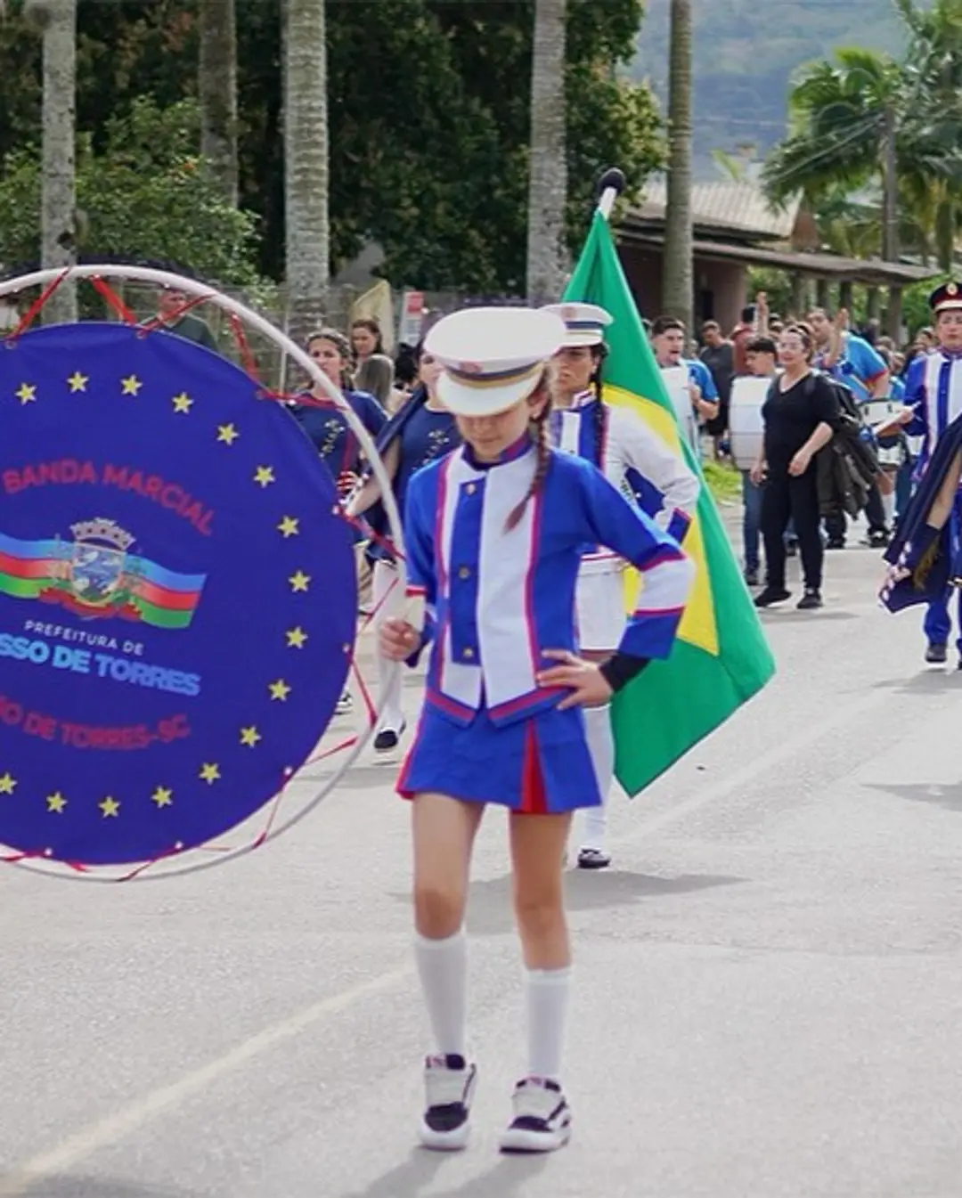 Santa Rosa do Sul Celebra a Independência com Desfile Cívico e Presença de Mais de 2 Mil Pessoas