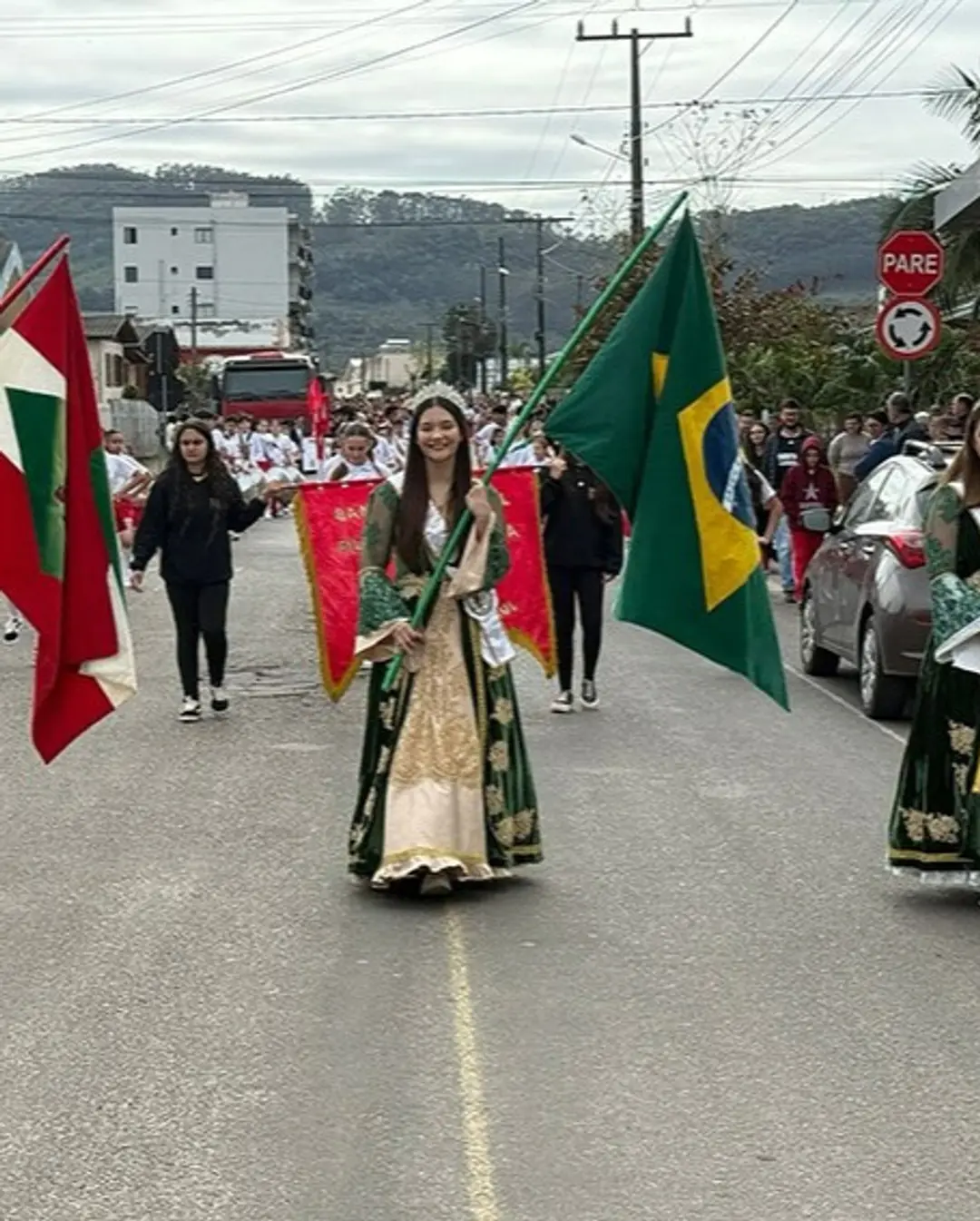 Santa Rosa do Sul Celebra a Independência com Desfile Cívico e Presença de Mais de 2 Mil Pessoas
