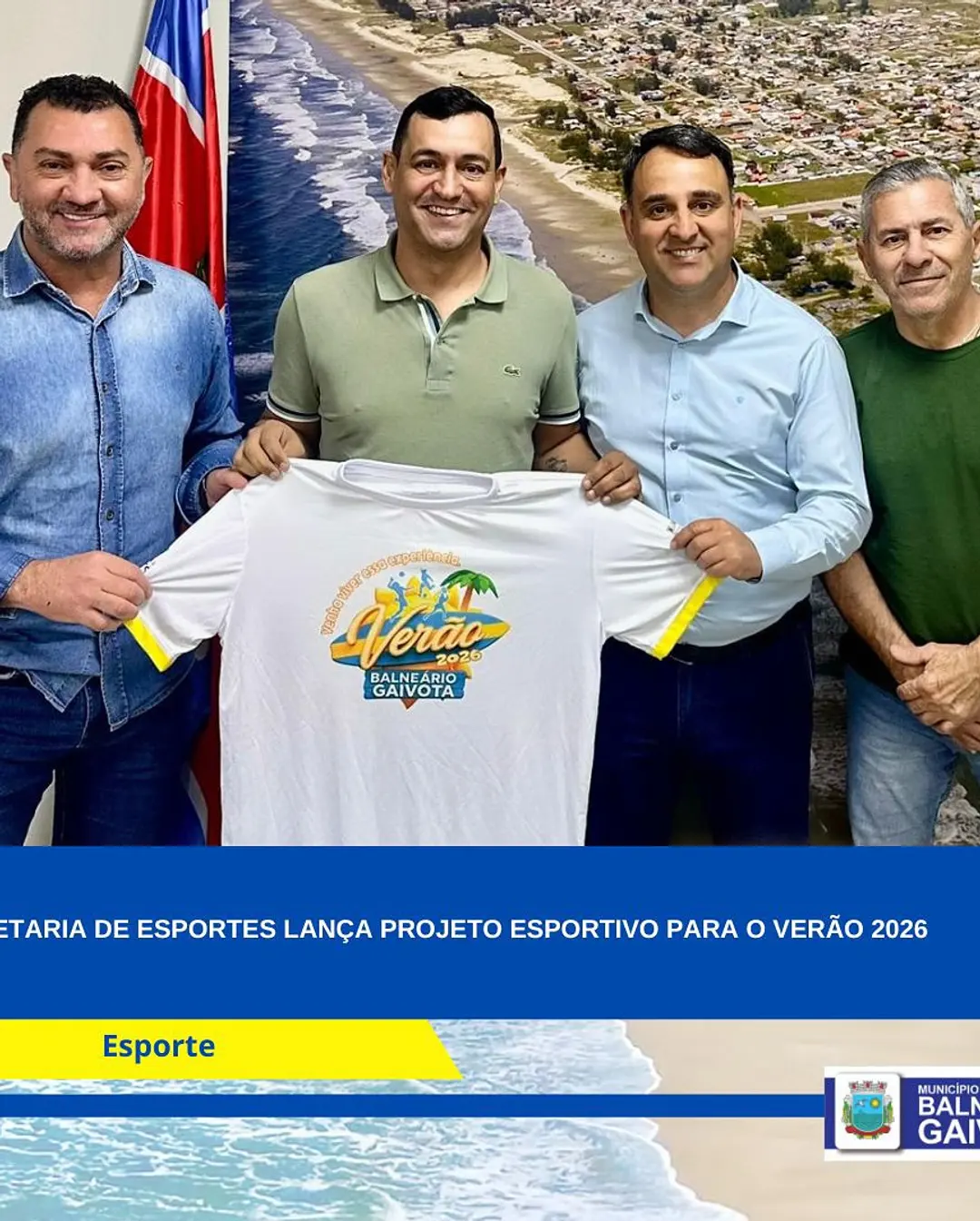 Balneário Gaivota Aposta Alto no Verão Esportivo 2026 com Novo Projeto