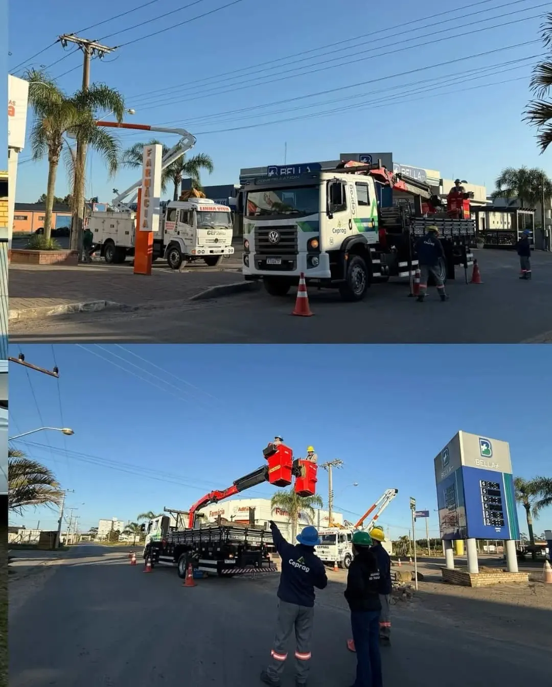 CEPRAG Realiza Desligamento Programado para Avanço de Ciclovia em Passo de Torres