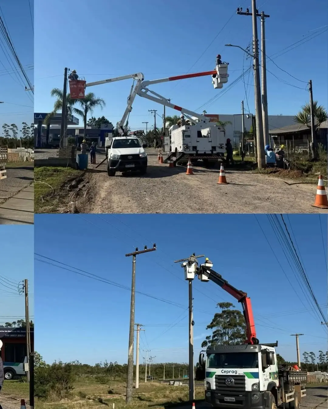 CEPRAG Realiza Desligamento Programado para Avanço de Ciclovia em Passo de Torres