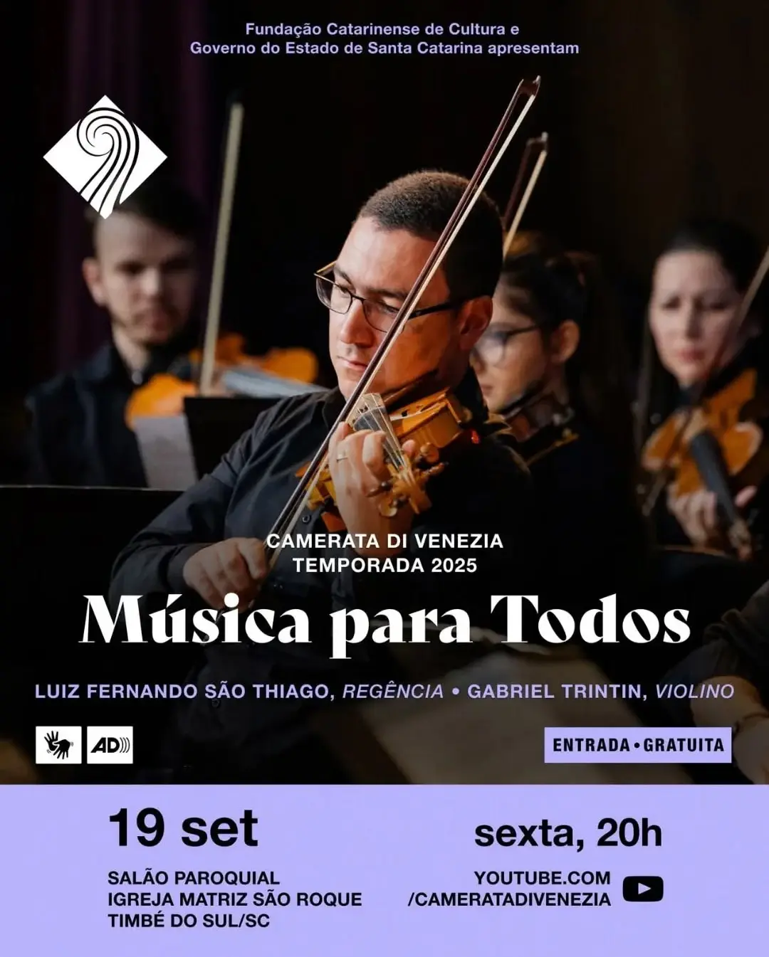 Camerata Di Venezia: Timbé do Sul Celebra 58 Anos com Música Inédita