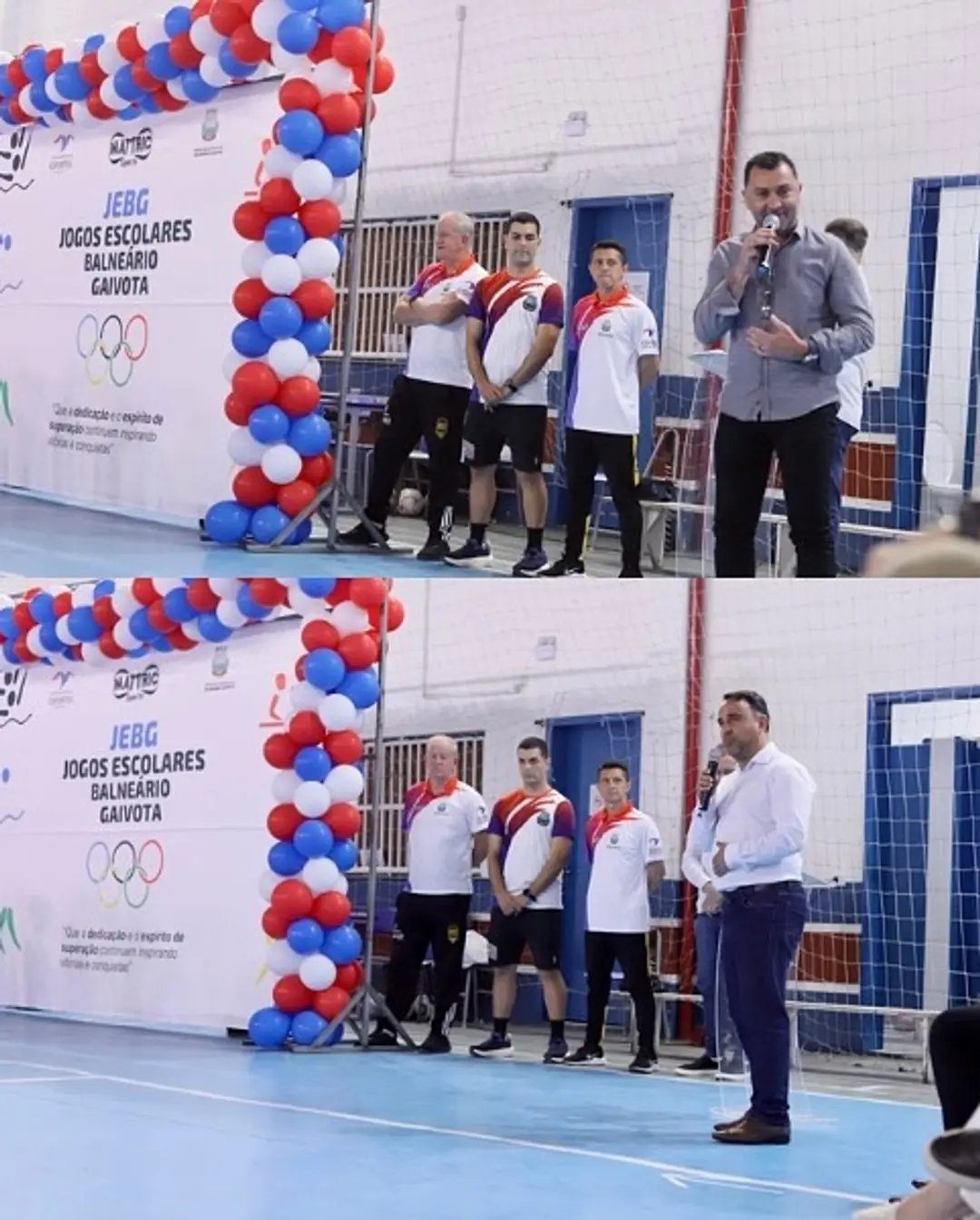 Jogos Escolares de Balneário Gaivota 2025: Chama Olímpica Acesa e Competições Iniciadas