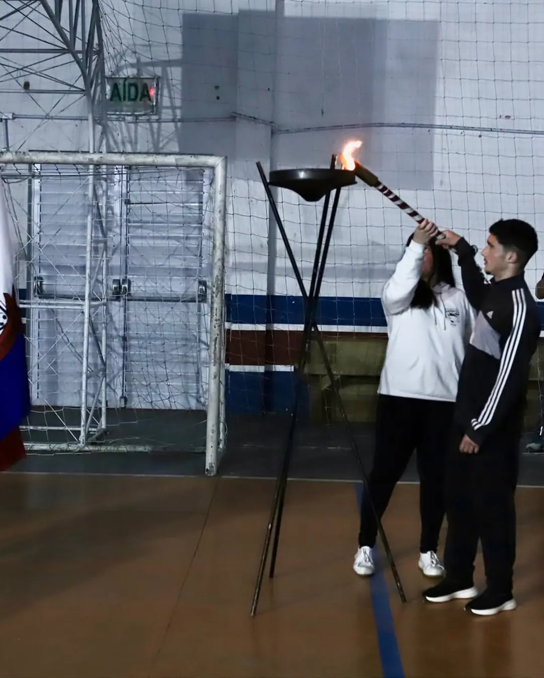 Jogos Escolares de Balneário Gaivota 2025: Chama Olímpica Acesa e Competições Iniciadas